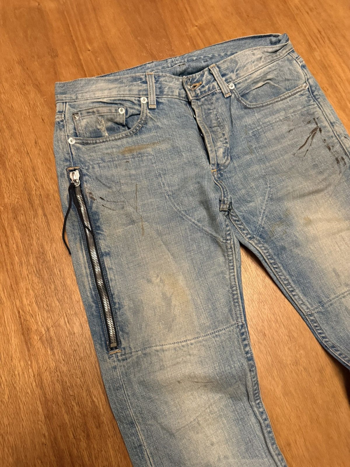 Mr. Completely Mr.completely rockstar skinny jeans blue denim Size US 30 / EU 46 - 5 Thumbnail