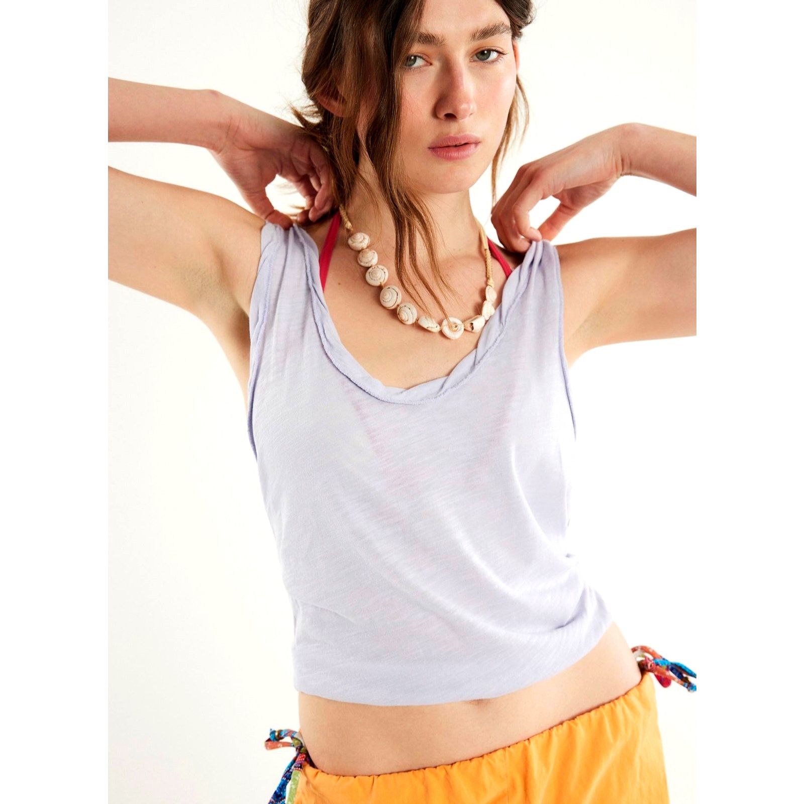 Free People Free People We The Free Easy Tank Halogen Blue size XL Size XL / US 12-14 / IT 48-50 - 2 Thumbnail