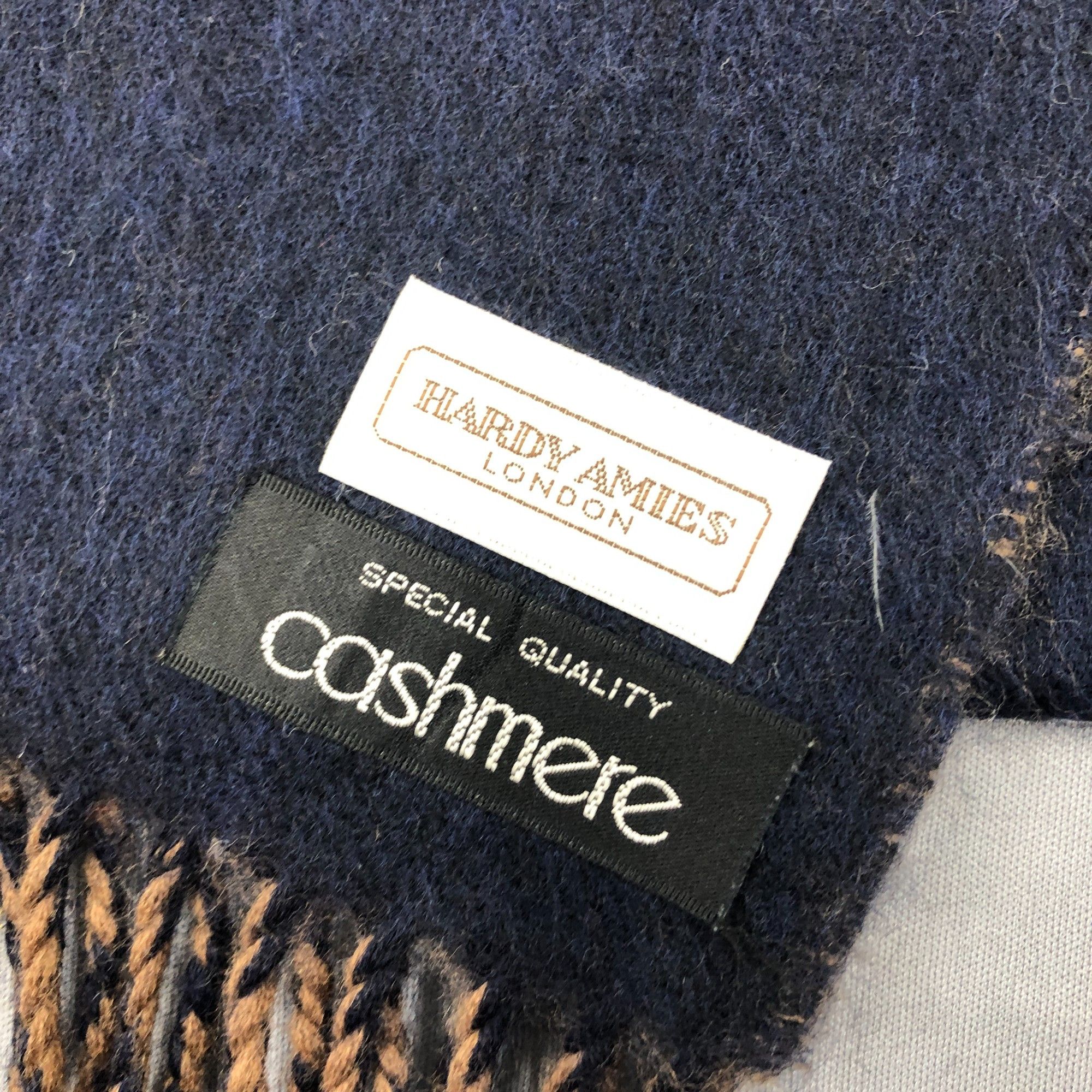 Hardy Amies Vintage Hardy Amies Scarf Muffler Wool Fringe Scarves Size ONE SIZE - 5 Thumbnail