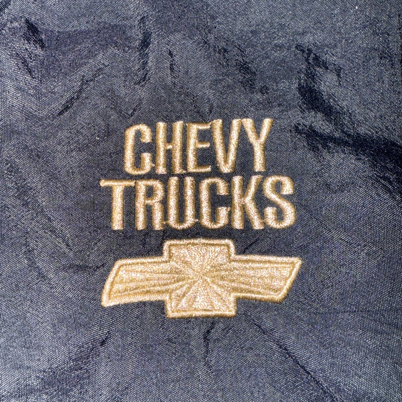 Vintage VINTAGE Swingster Windshirt Windbreaker Black L Embroidered Chevy Trucks Mens Size US L / EU 52-54 / 3 - 2 Thumbnail