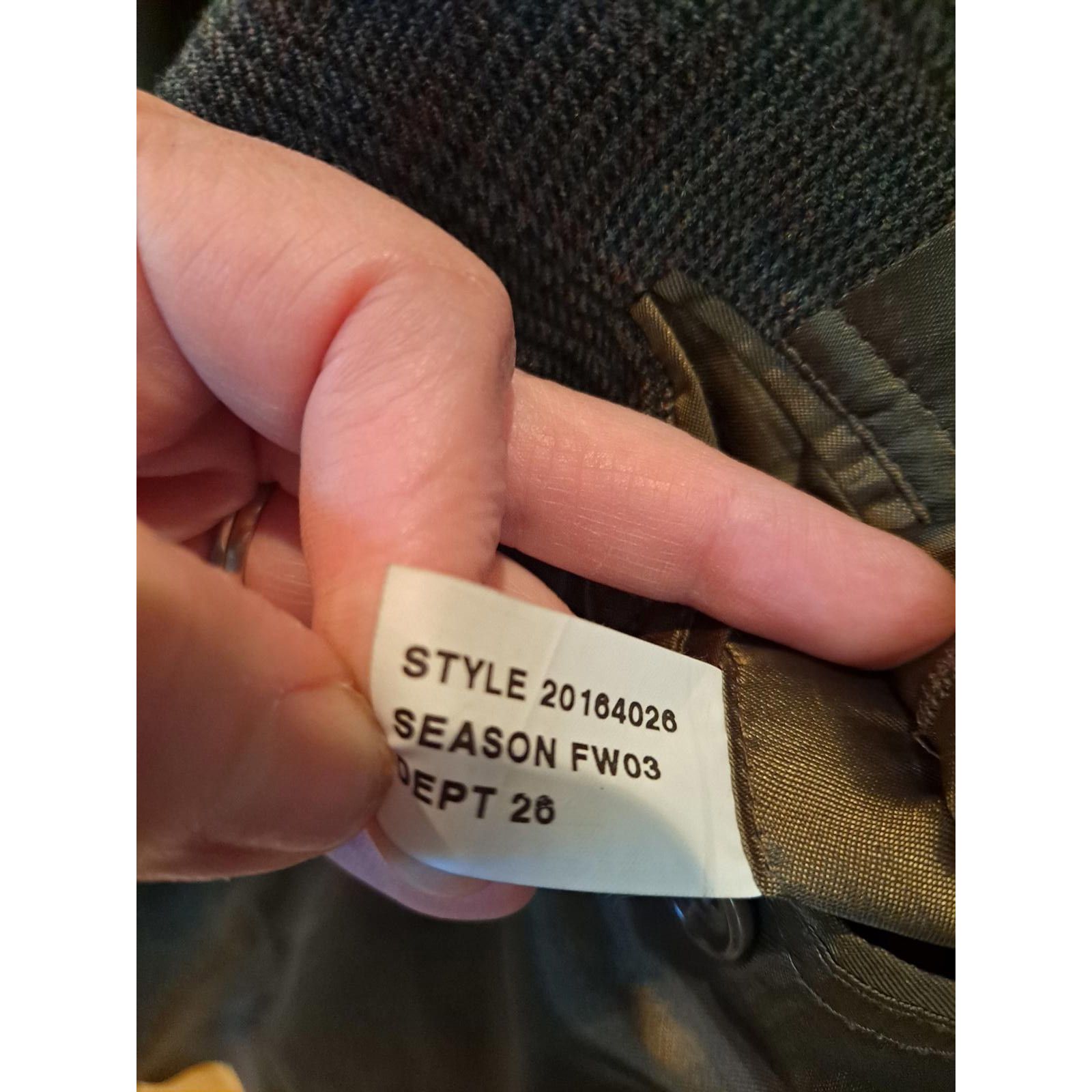 Brooks Brothers Brooks Brothers Tan Plaid 2 Button Blazer Wool/Cashmere Size 48R - 7 Thumbnail