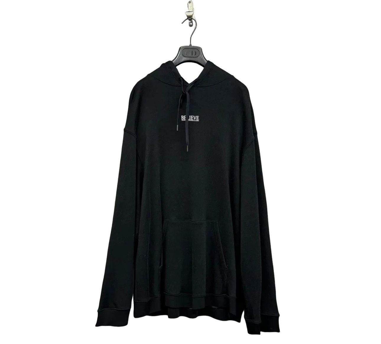 Balenciaga Balenciaga Believe Logo Distressed Hoodie Size S Size US S / EU 44-46 / 1 - 1 Thumbnail