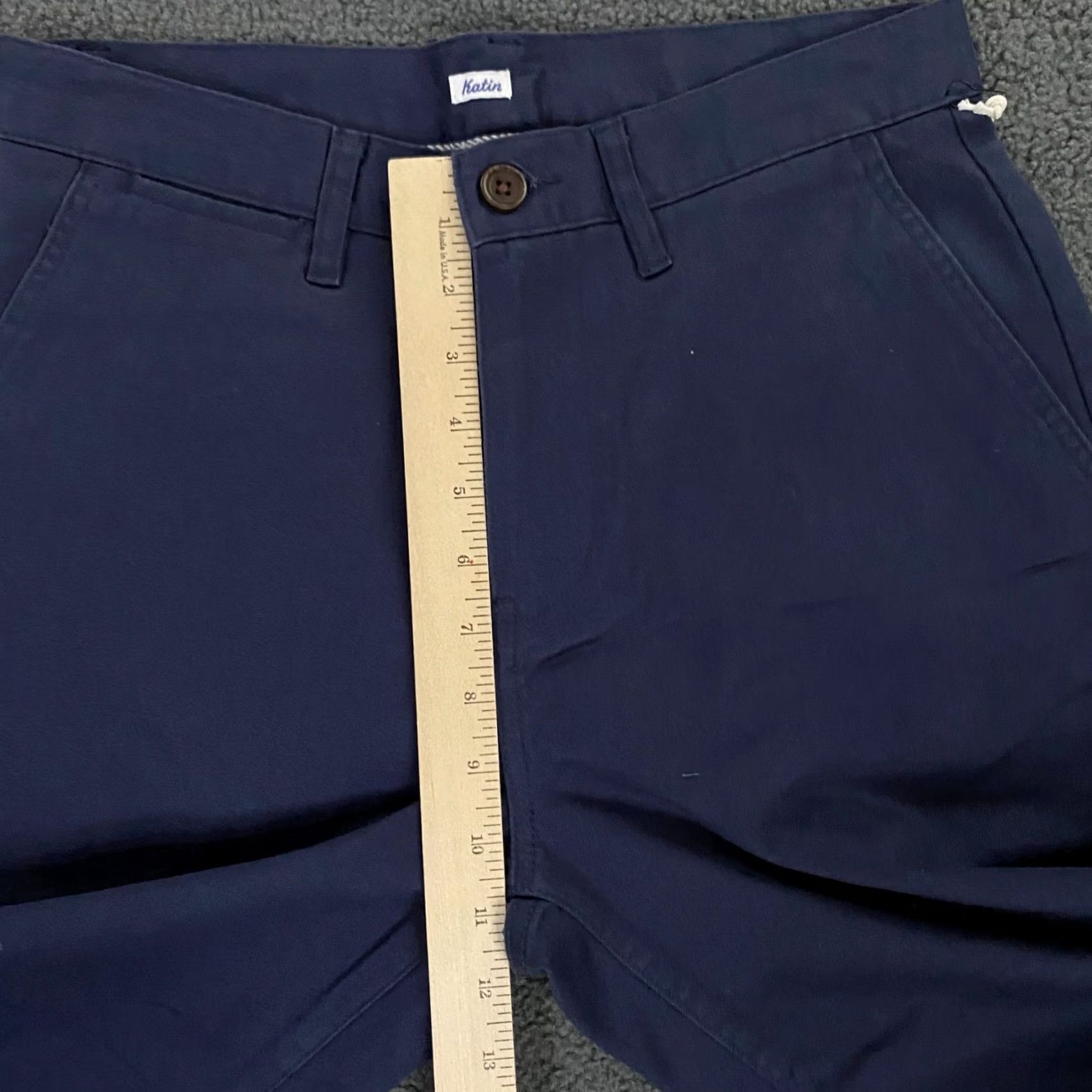 Katin Kraft Pant Chino Stretch Twill Skate Surf Blue Size 30x31 New Mens, Men's — image 3 of 6