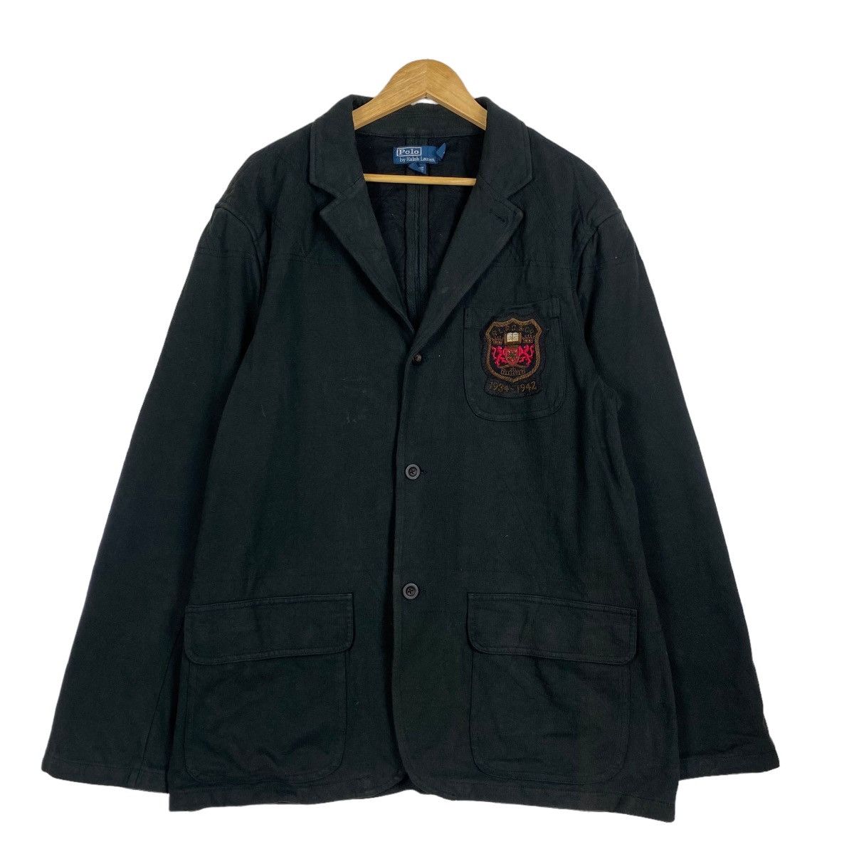 Polo Ralph Lauren × Ralph Lauren × Vintage Polo Ralph Lauren wool blazer coat Size US M / EU 48-50 / 2 - 1 Thumbnail