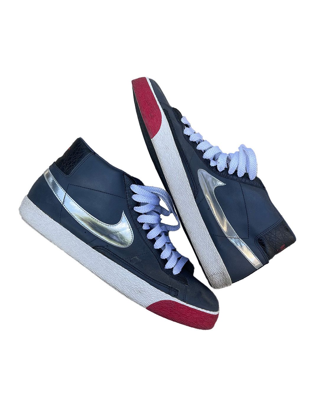 Nike 2008 Nike Blazer High Anhracite/Metallic Sneakers Size US 13 / EU 46 - 1 Thumbnail