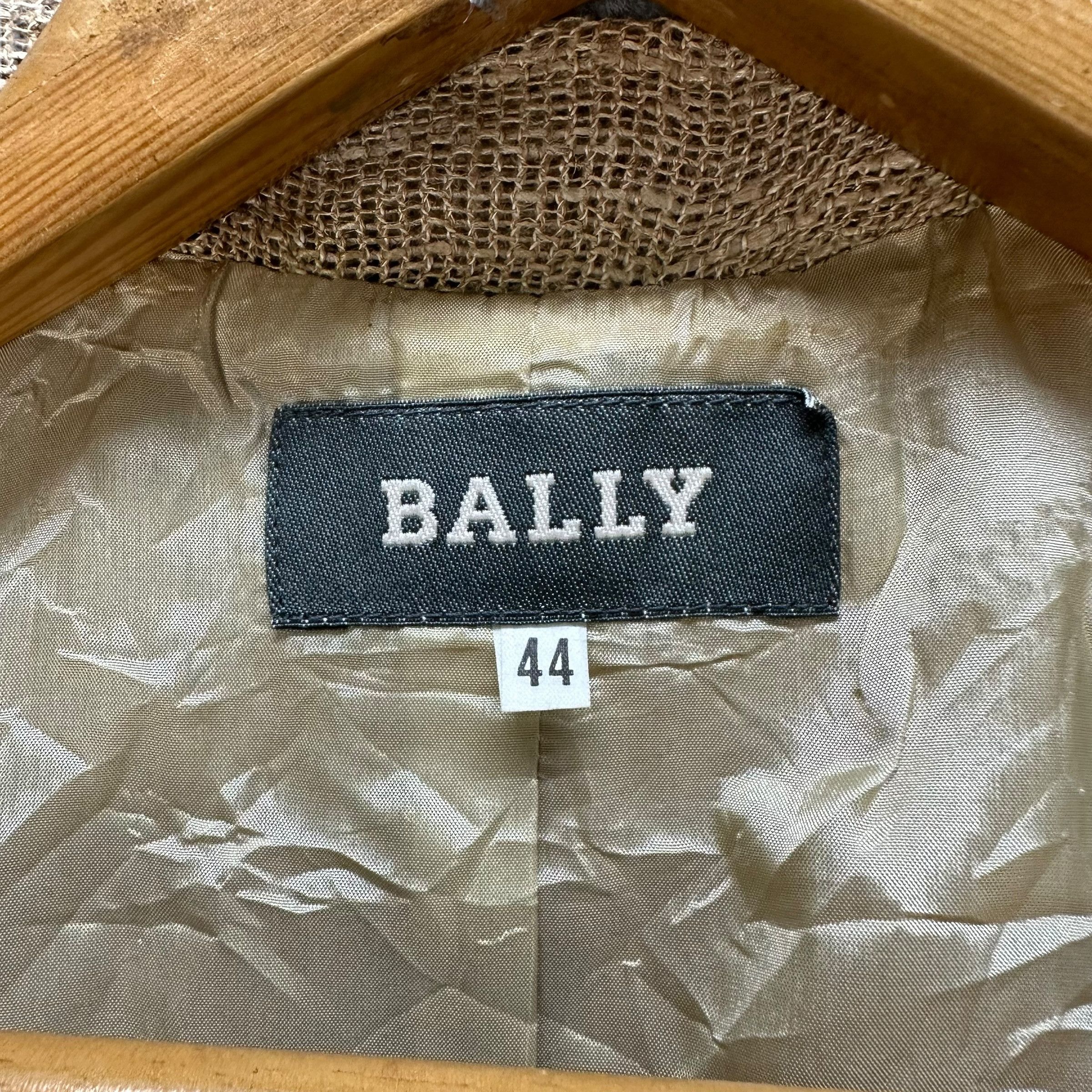 Bally BALLY Italy Mesh Fish Net Blazers Casual Jacket #A43-0979 Size M / US 6-8 / IT 42-44 - 7 Thumbnail
