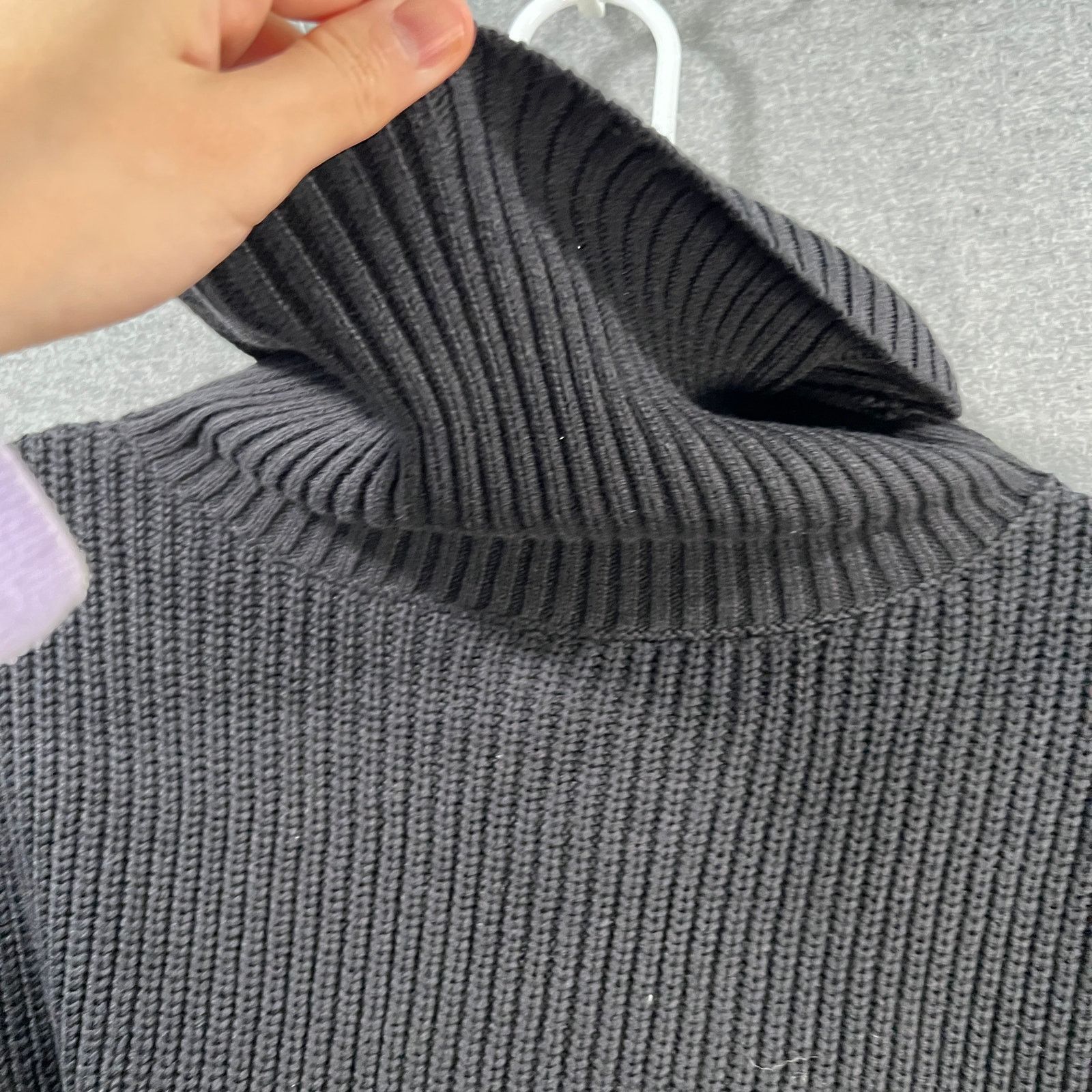 Other Belle by Kim Gravel Shaker Knit Turtleneck Tunic Size L / US 10 / IT 46 - 9 Thumbnail