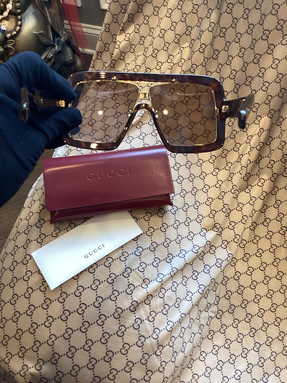 Gucci Gucci Sunglasses Size ONE SIZE - 2 Thumbnail