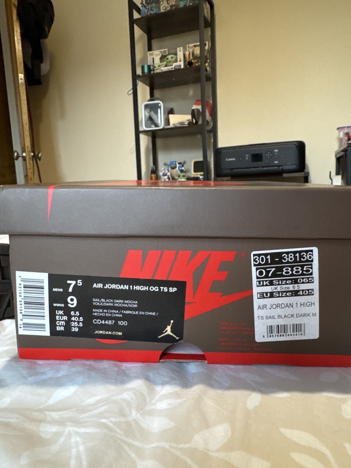 Jordan Brand × Travis Scott OG MOCHA HIGH AJ1 TRAVIS SCOTT Size US 7.5 / EU 40-41 - 10 Thumbnail