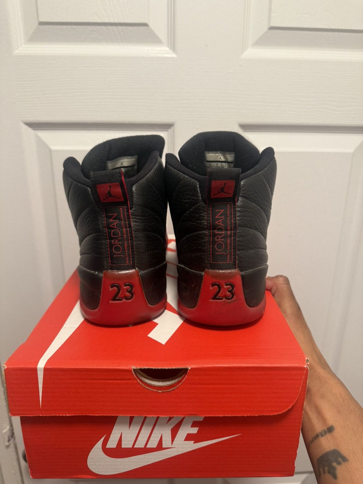 Jordan Brand Jordan 12 flu game 12s 🤒🤧 size 9 good condiiton Size US 9 / EU 42 - 5 Thumbnail