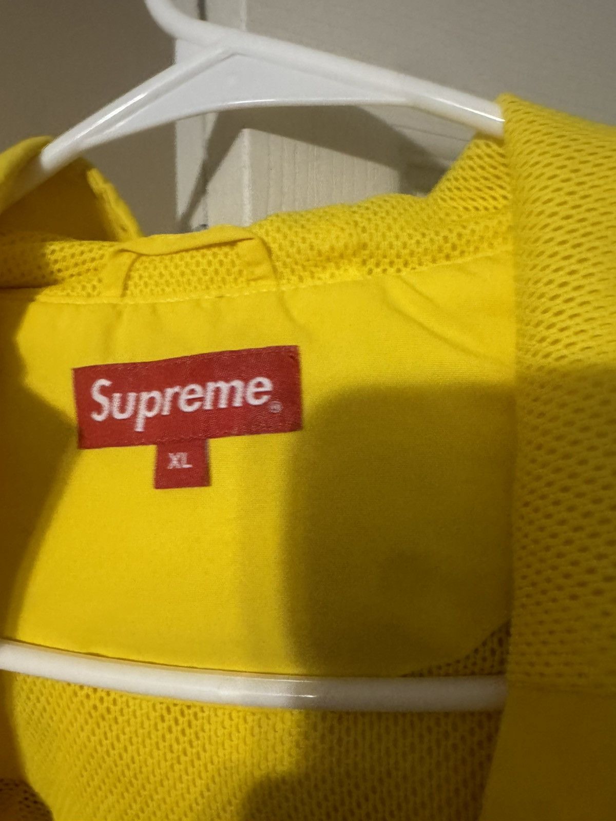 Supreme Supreme Yellow Taped Seam Jacket (XL) Size US XL / EU 56 / 4 - 2 Thumbnail