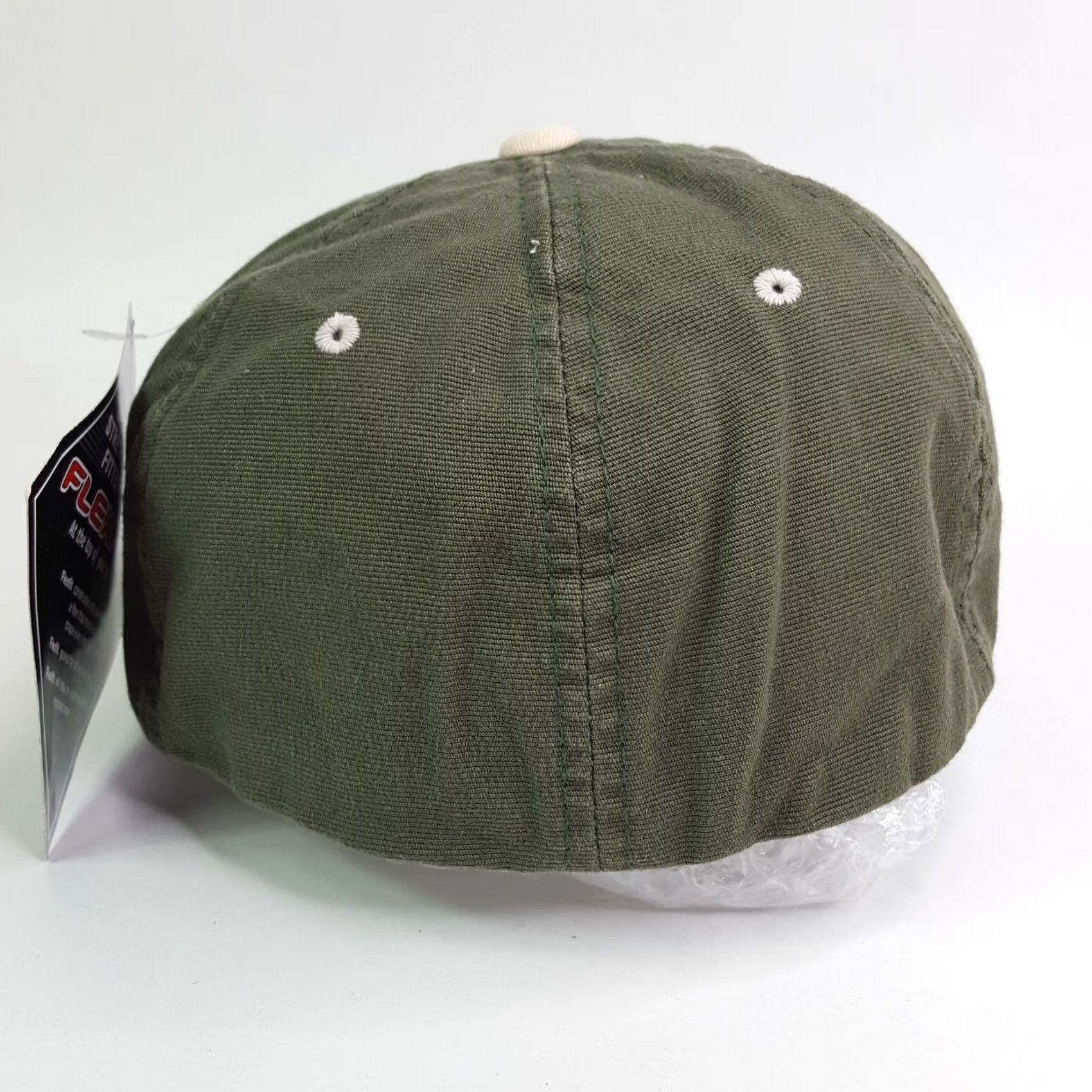 Vintage VINTAGE Crossville Golf PGA Stretch Outdoor Sports Hat Baseball Cap Mens Green 90s Town Talk Vintage Hat Size ONE SIZE - 6 Thumbnail