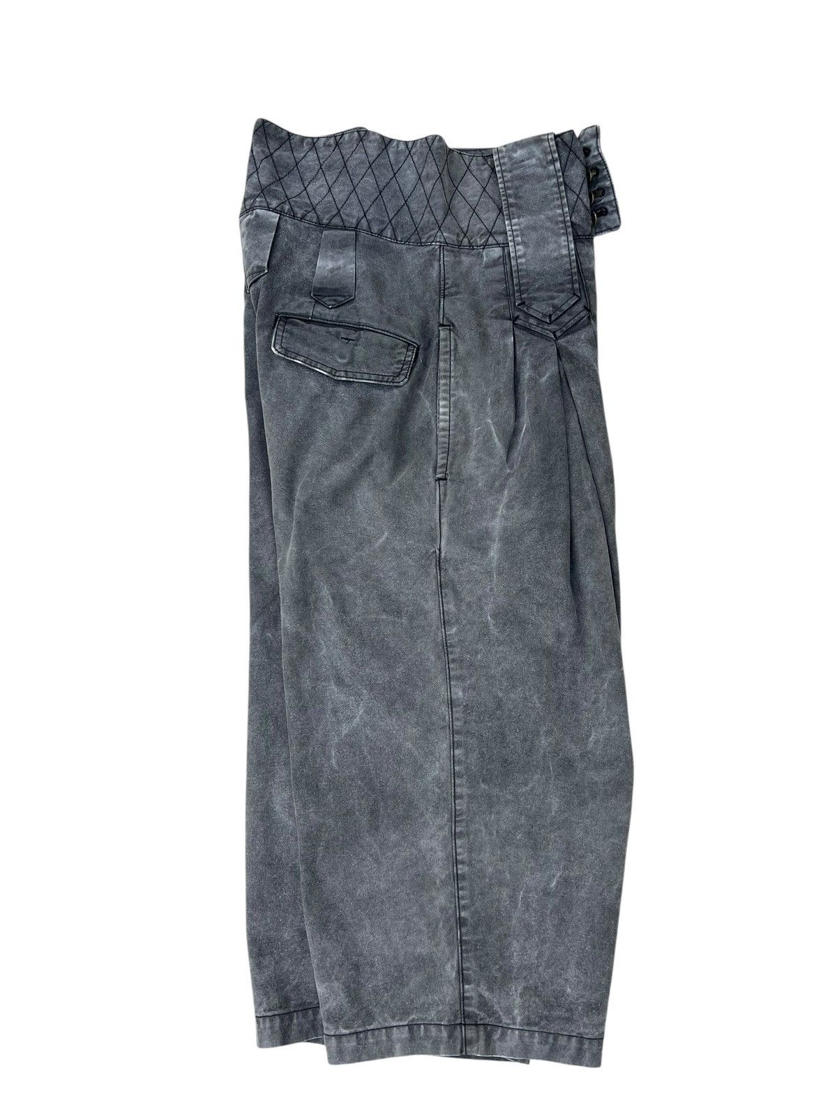 Bernhard Willhelm Archive Bernhard Willhelm High Waist Baggy Wide Cropped Pant Size US 29 - 21 Thumbnail