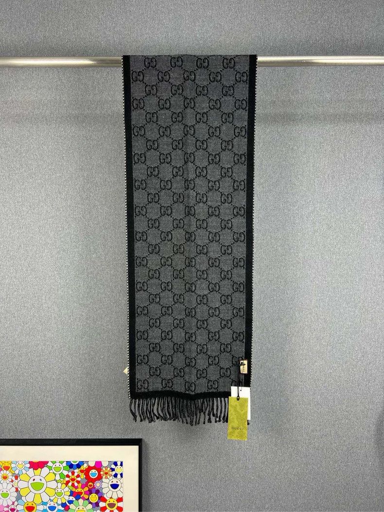 Gucci Gucci Old flower full LOGO scarf 2503-Nextarrow Size ONE SIZE - 1 Thumbnail