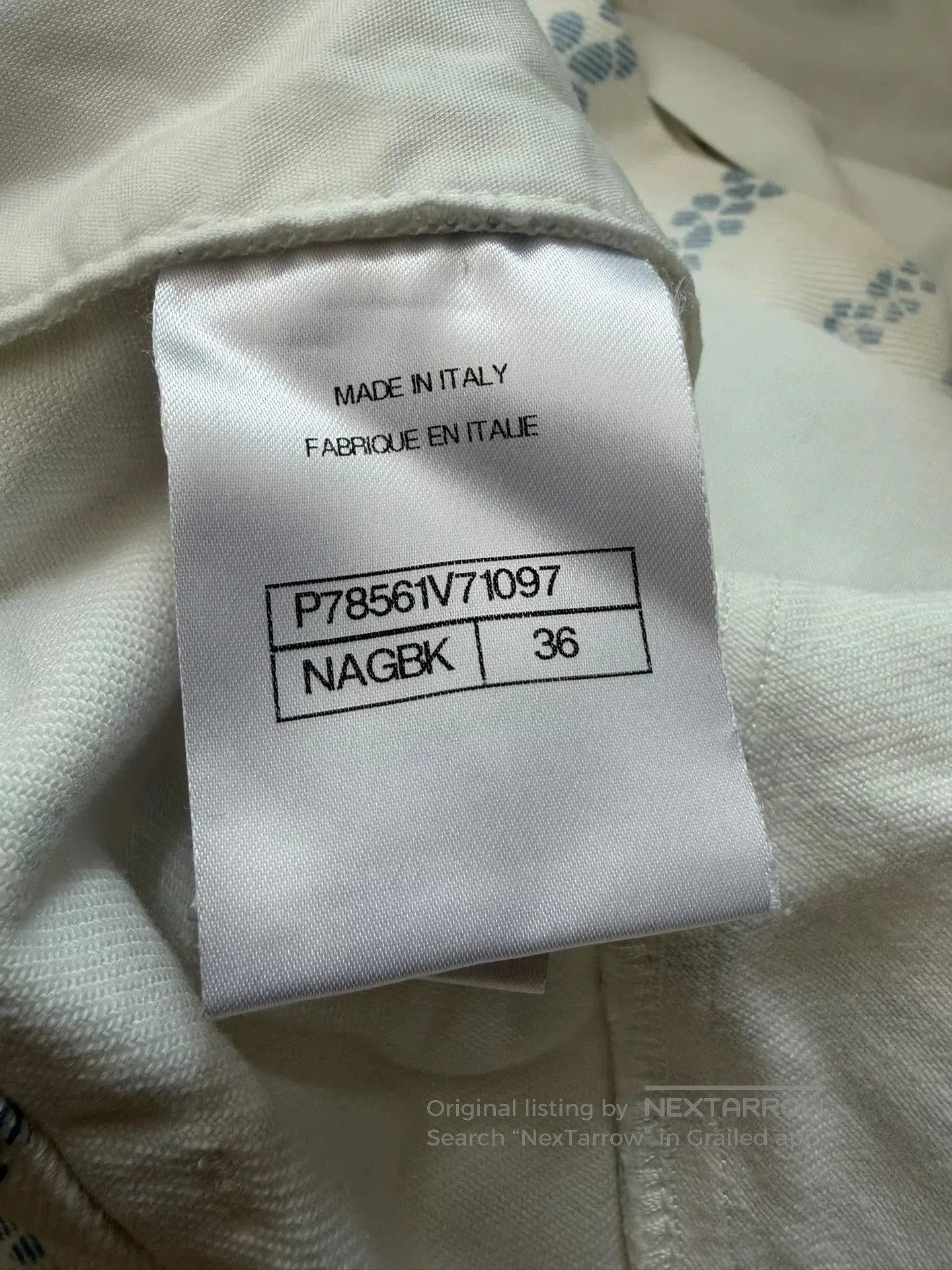 Chanel Chanel 25M Cocobeach White Print Jeans. Size US 36 / EU 52 - 5 Thumbnail
