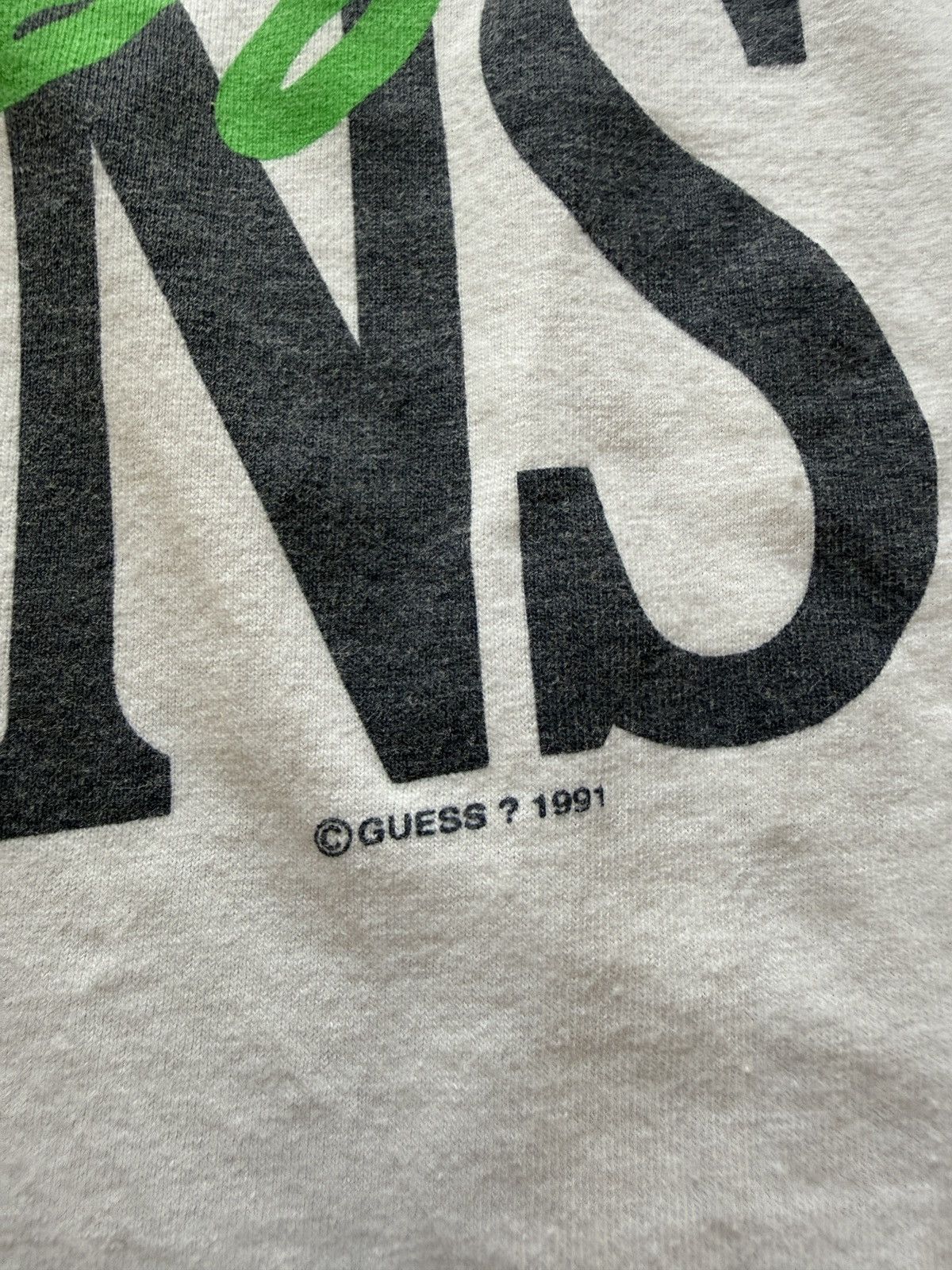 Guess Vintage 90s Guess Jeans Graphic Tee Size US XL / EU 56 / 4 - 3 Thumbnail