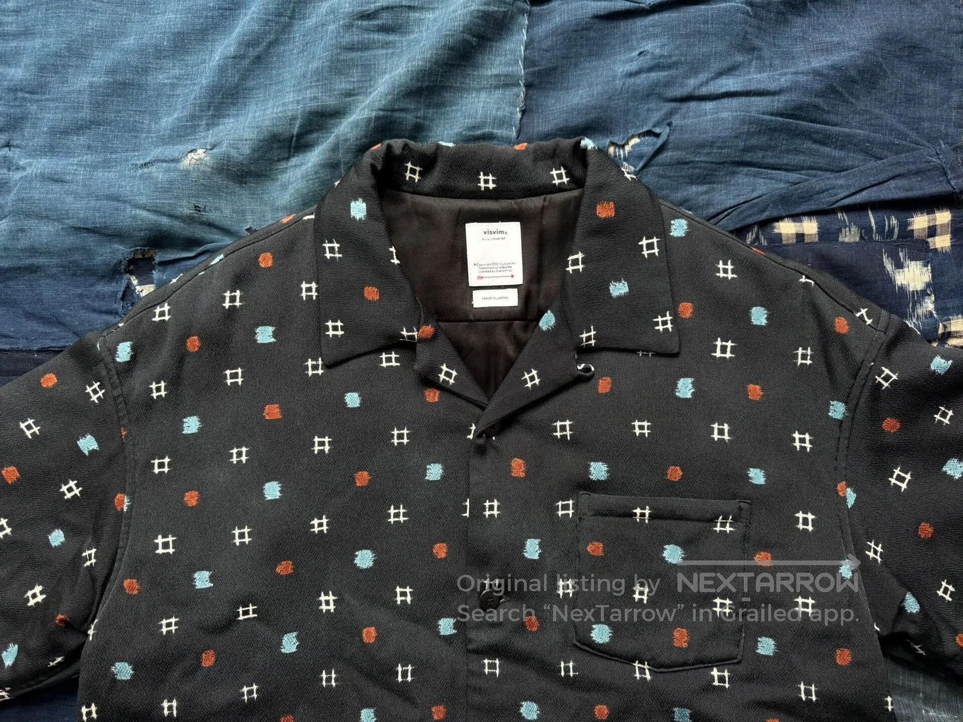 Visvim VISVIM 25SS WALLIS S/S MAWATA SILK SHIRT. Size US M / EU 48-50 / 2 - 5 Thumbnail