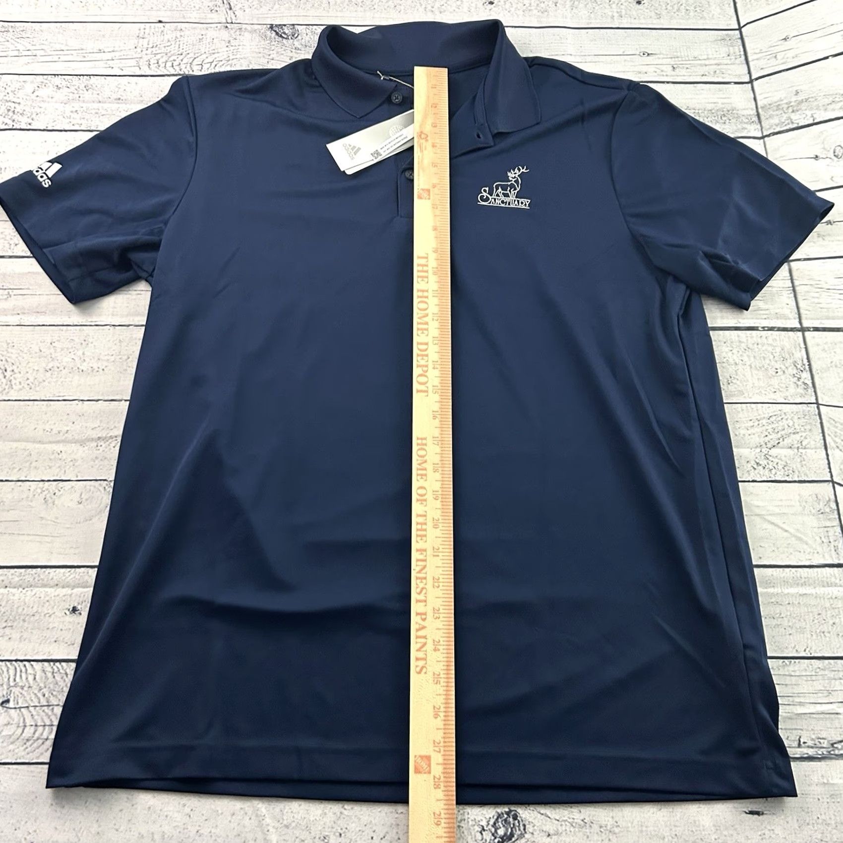 Adidas Adidas Blue Sanctuary Short Sleeve Golf Polo Shirt Men's L XS? Size US L / EU 52-54 / 3 - 4 Thumbnail
