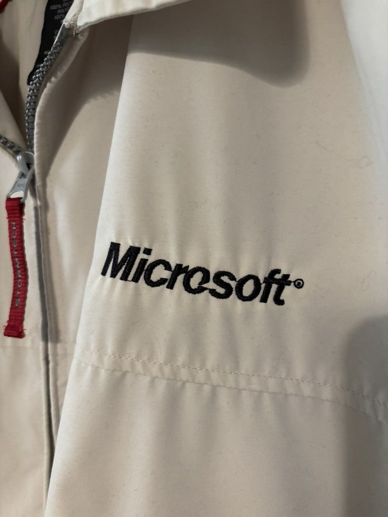 Microsoft Vintage 90s MICROSOFT Employee Windbreaker Jacket Size US XL / EU 56 / 4 - 4 Thumbnail