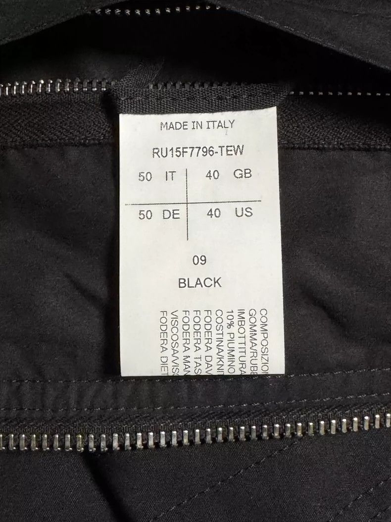 Rick Owens rick owens Pilot ma1 cotton jacket 2502-Nextarrow Size US M / EU 48-50 / 2 - 3 Thumbnail