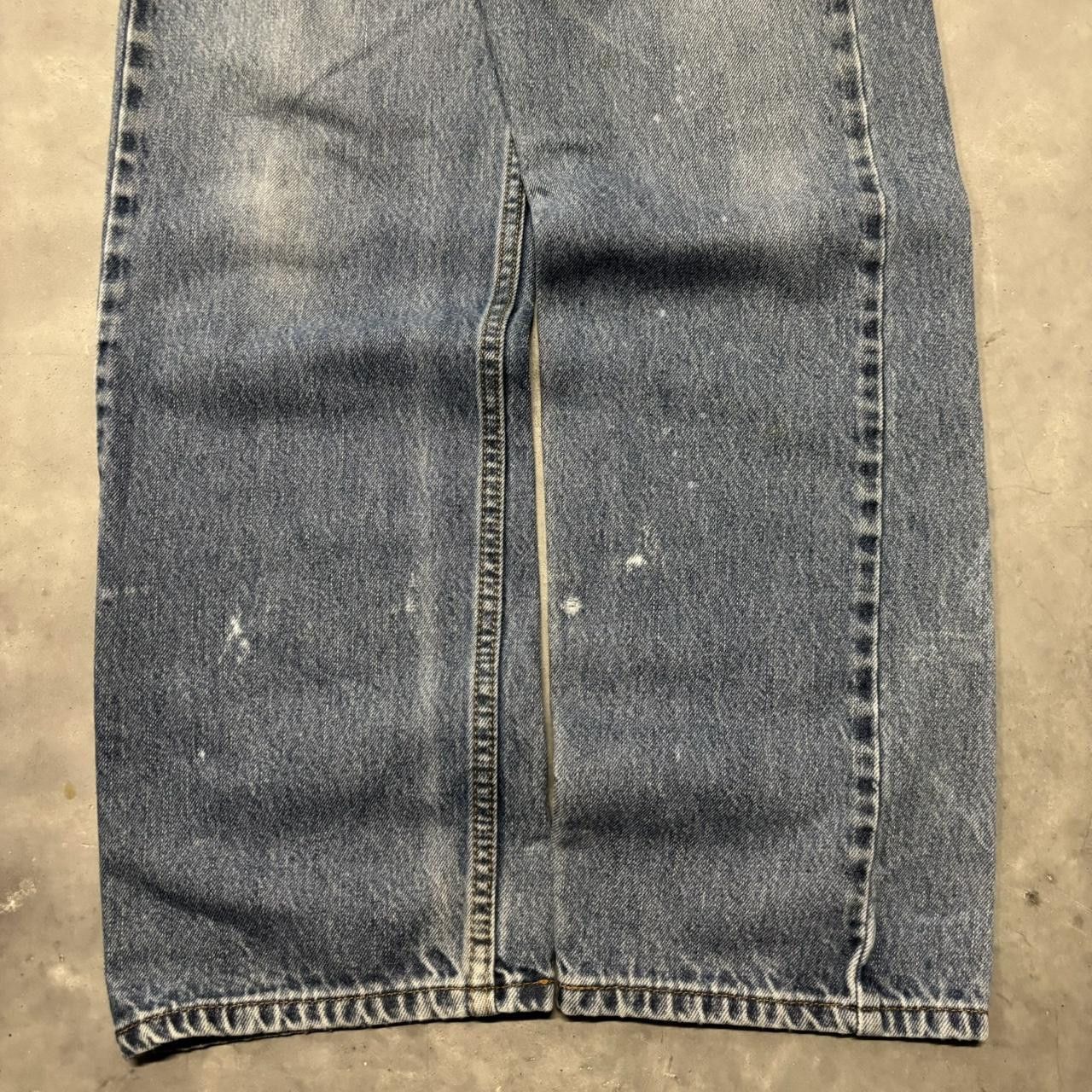 Levi's × Vintage Crazy Vintage Y2K/2000s Grunge Levi’s Medium Wash Denim Jeans! Size US 32 / EU 48 - 6 Thumbnail