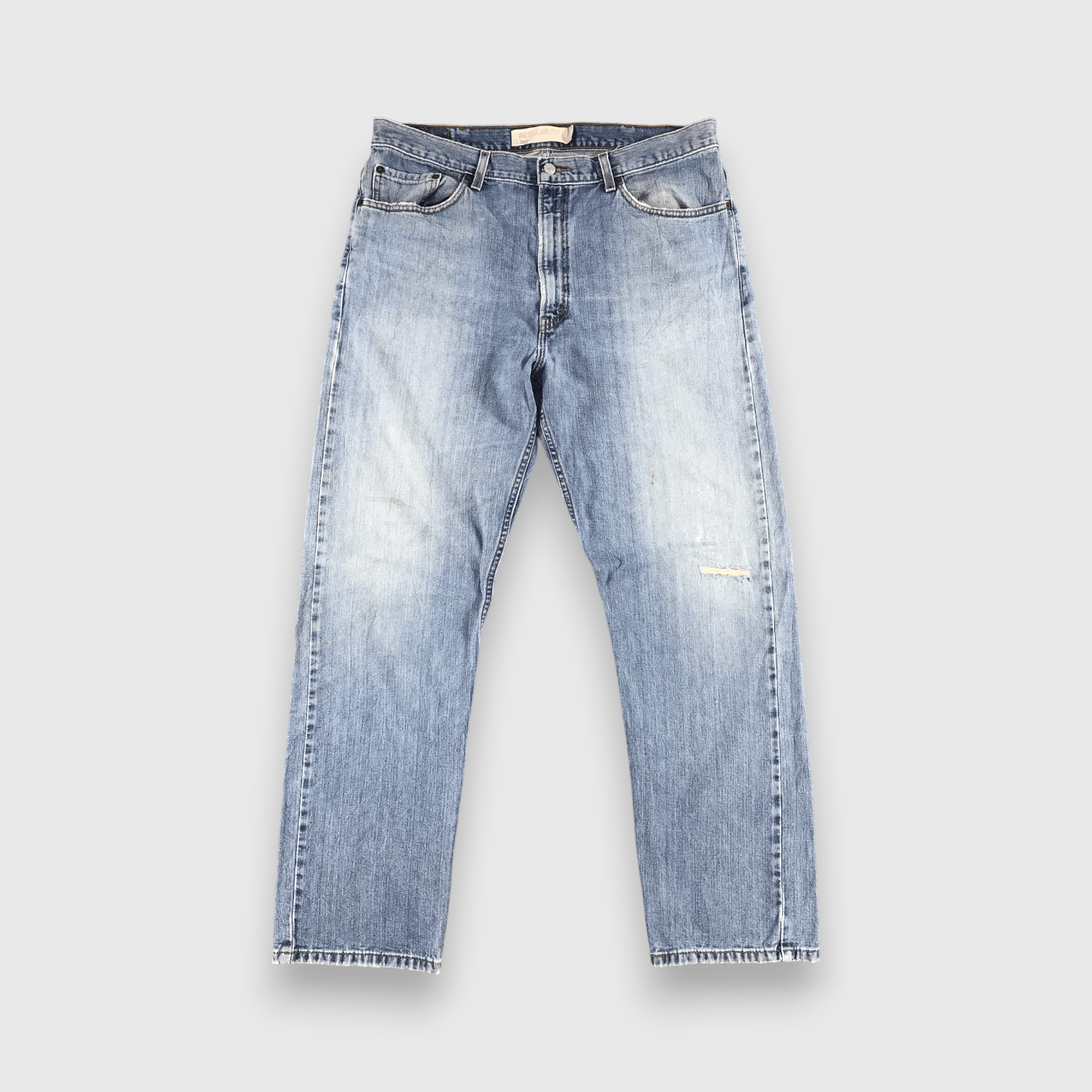 Levi's Light Wash Vintage Levis 505 Jeans-J1168 Size US 37 - 1 Thumbnail