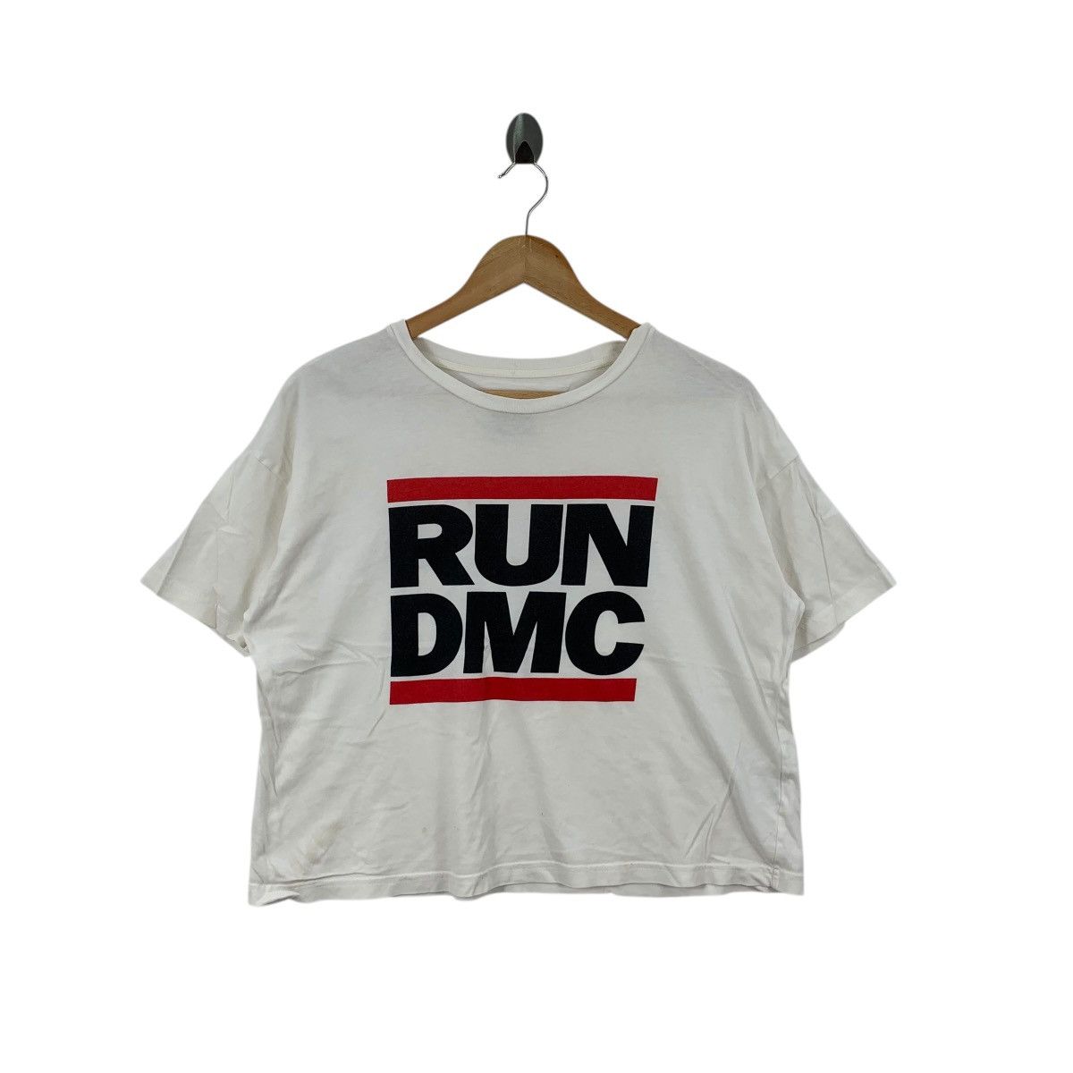 GU GU JAPAN x RUN DMC 2018 Collection Cropped Tee Shirt Top Hip Size M / US 6-8 / IT 42-44 - 1 Thumbnail