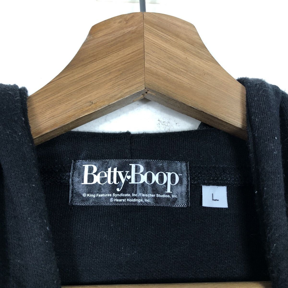 Japanese Brand 📌Vintage Hoodie Pull Over Betty Boop Big Logo Design Size US L / EU 52-54 / 3 - 16 Thumbnail