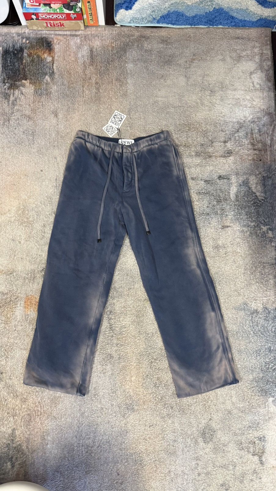 Loewe Loewe Heavyweight Drawstring Cotton Sweatpants Size US 34 / EU 50 - 1 Thumbnail