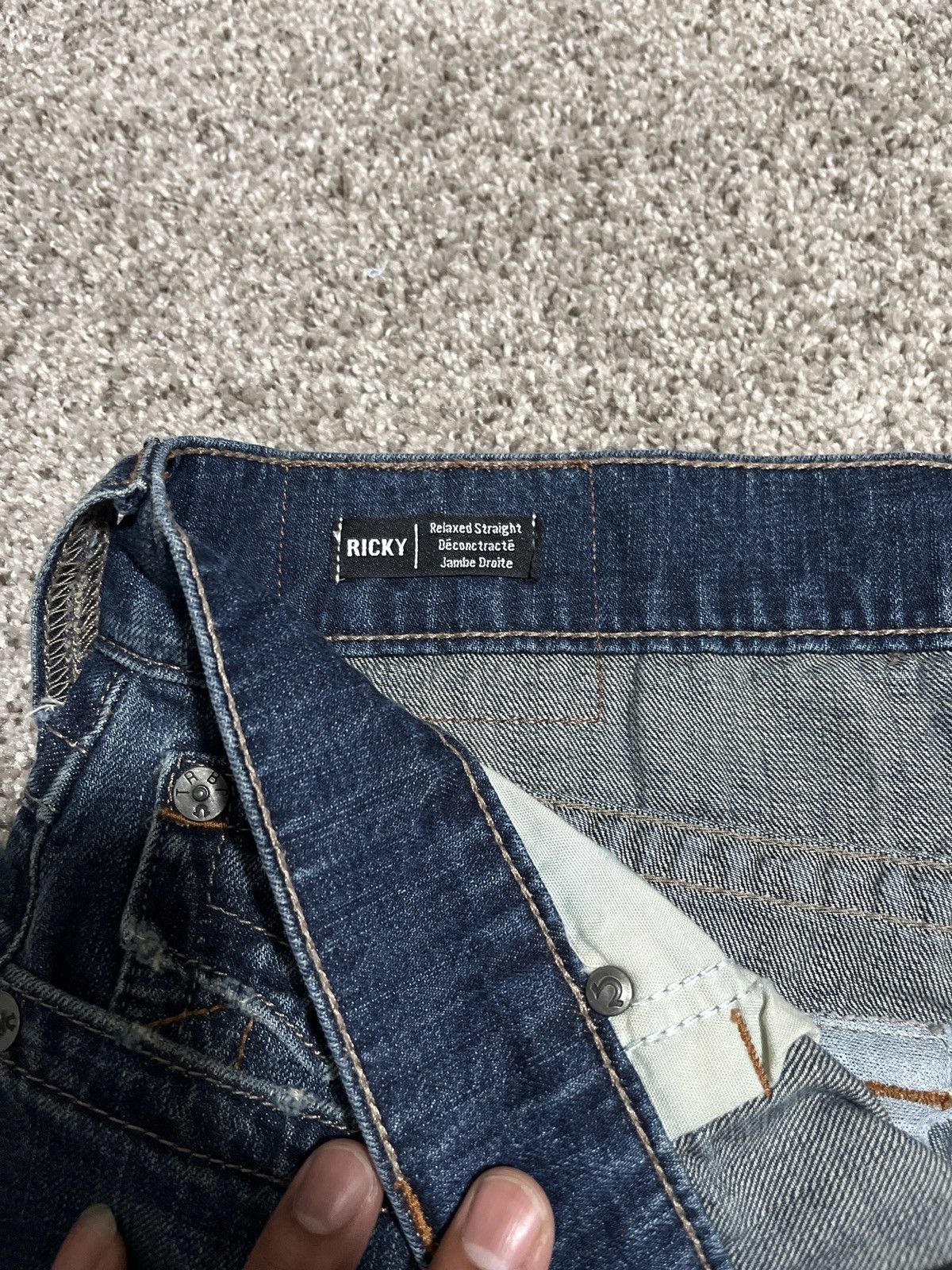 True Religion True Religion Jeans (Ricky) Size US 32 / EU 48 - 7 Thumbnail