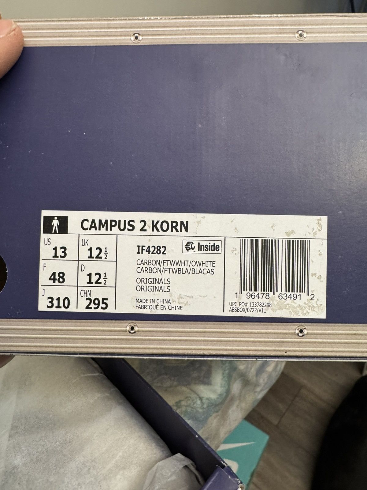 Adidas KORN x Campus 2 Size US 13 / EU 46 - 8 Thumbnail