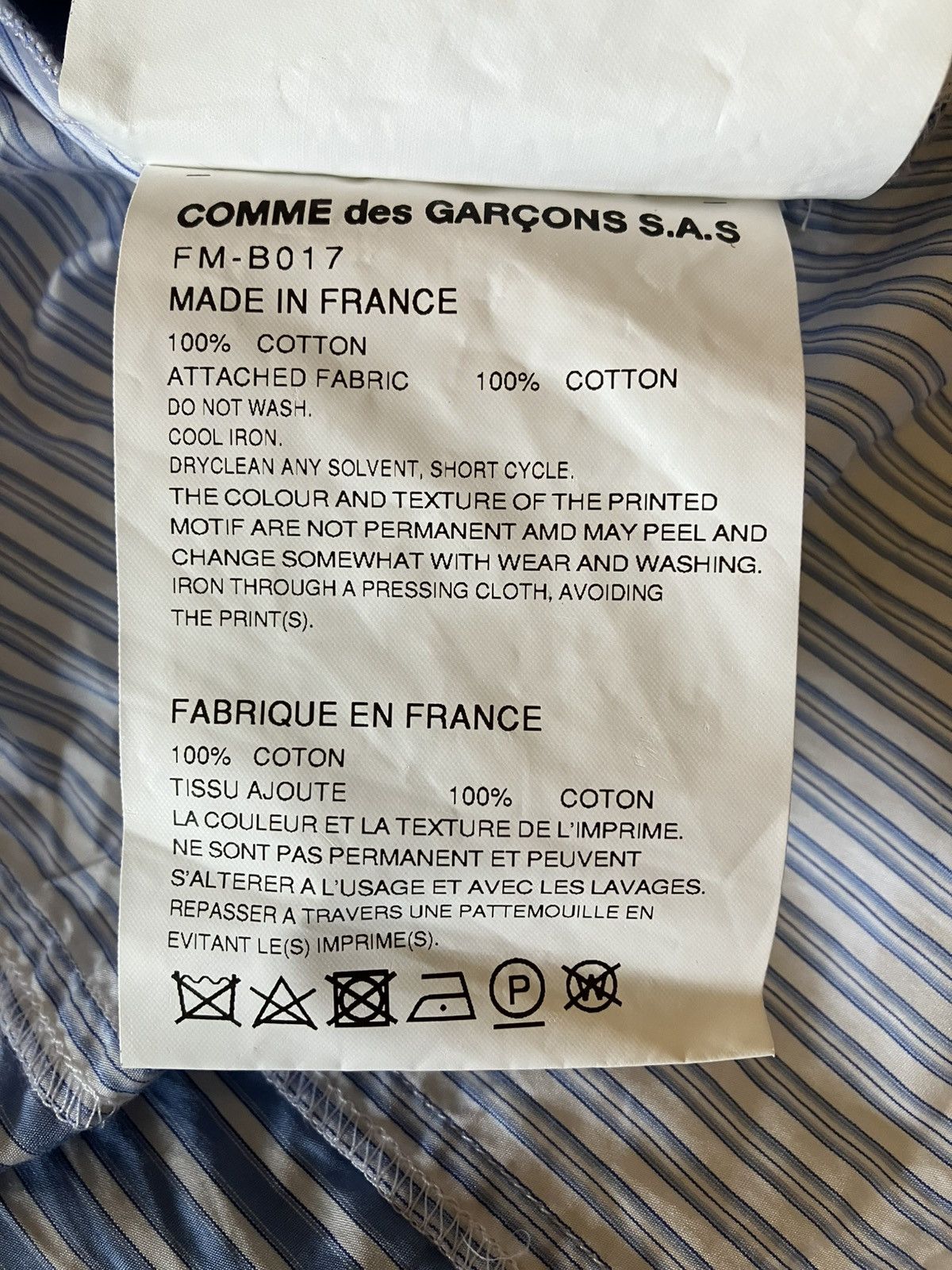 Comme des Garcons Comme Des Garçons x Andy Warhol Size US XL / EU 56 / 4 - 5 Thumbnail