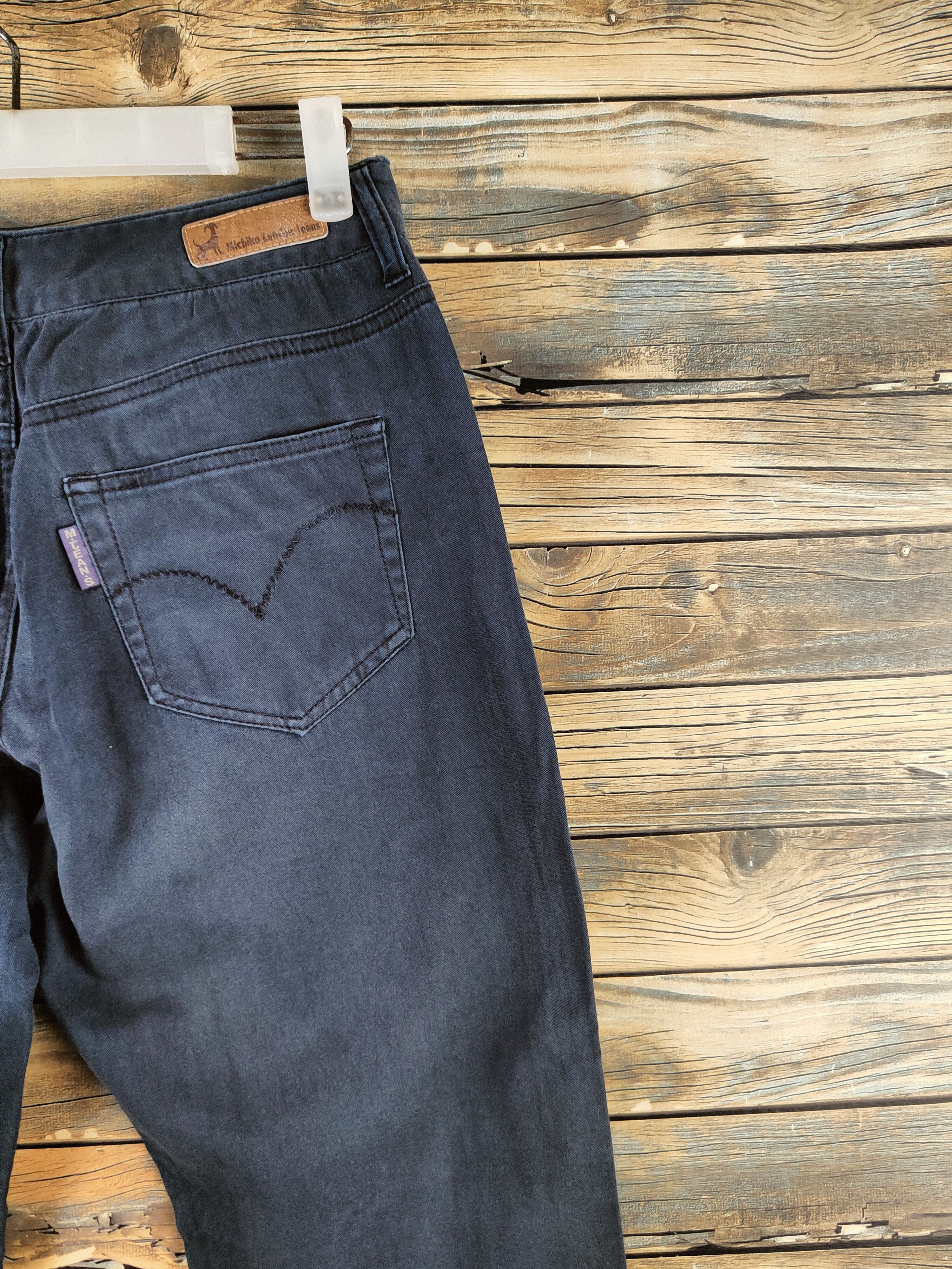 Japanese Brand DL Michiko London Navy Multipocket Casual Pants #46-712 Size US 29 - 11 Thumbnail