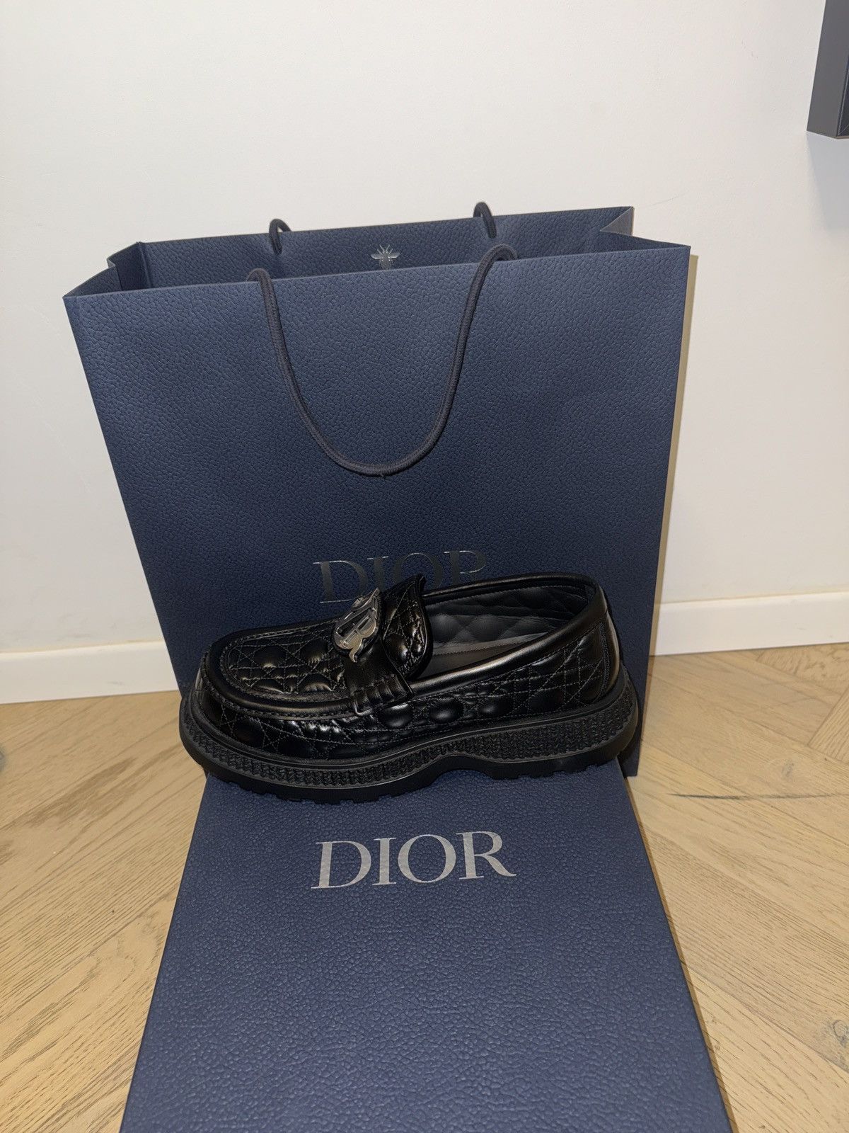 Dior Dior Mocassino buffalo leather Size US 11 / EU 44 - 1 Thumbnail