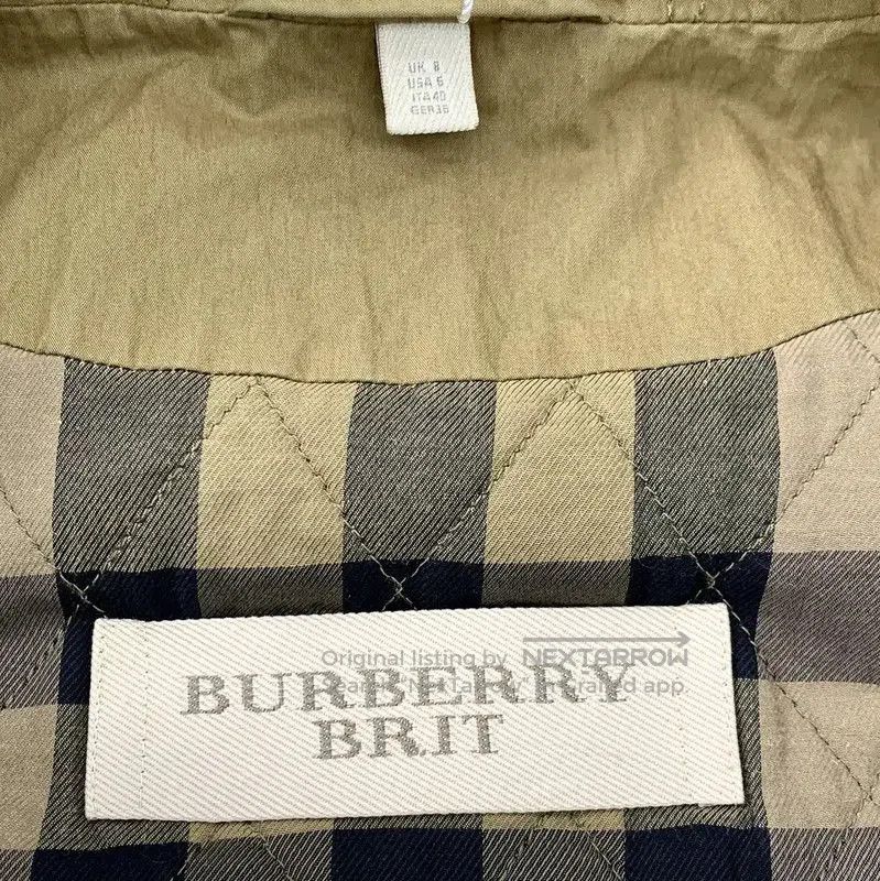 Burberry Burberry Brown Cotton Women's Coat. Size M / US 6-8 / IT 42-44 - 5 Thumbnail