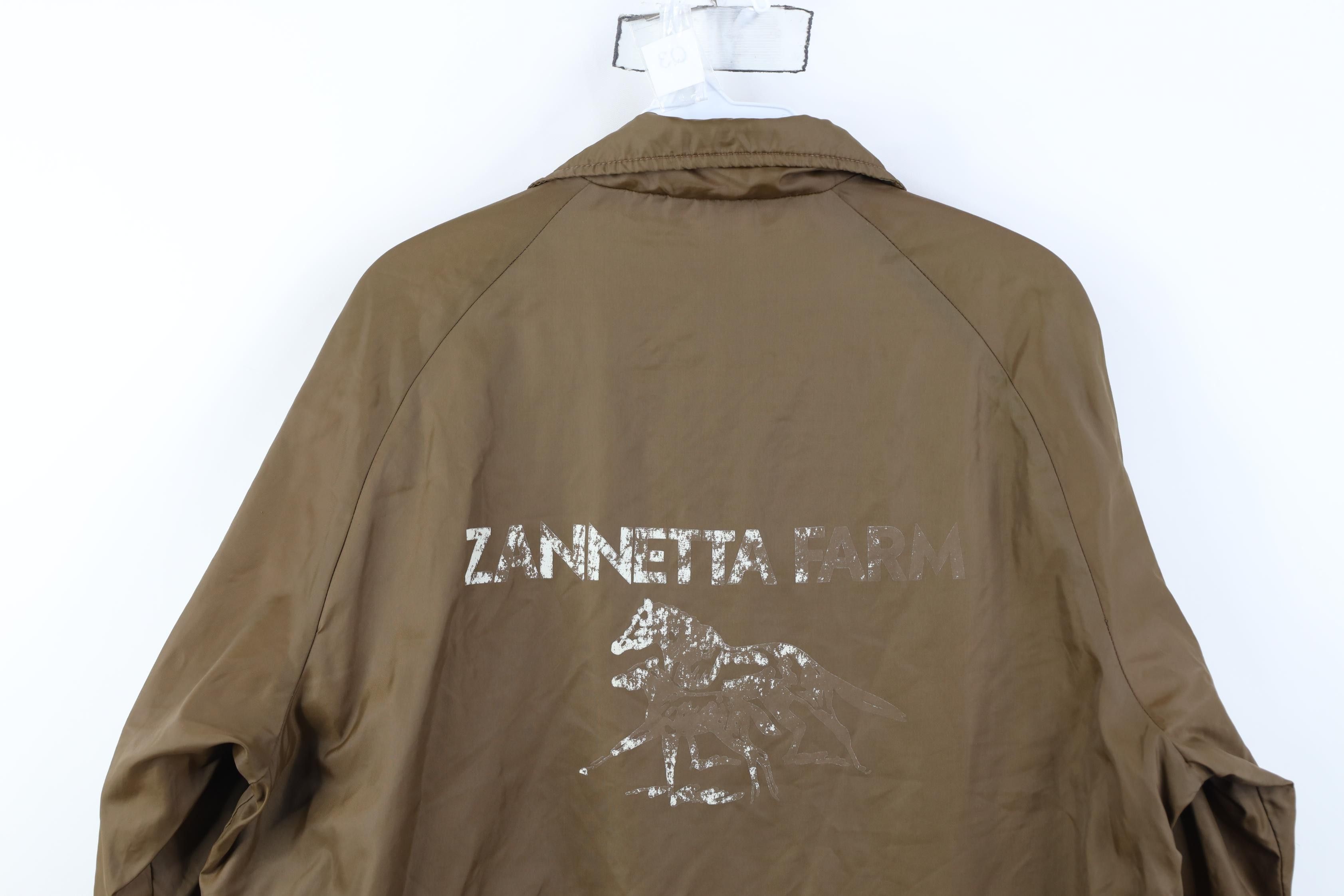 Vintage Vintage 70s Zanetta Farm Horse Lined Windbreaker Jacket Size US L / EU 52-54 / 3 - 17 Thumbnail