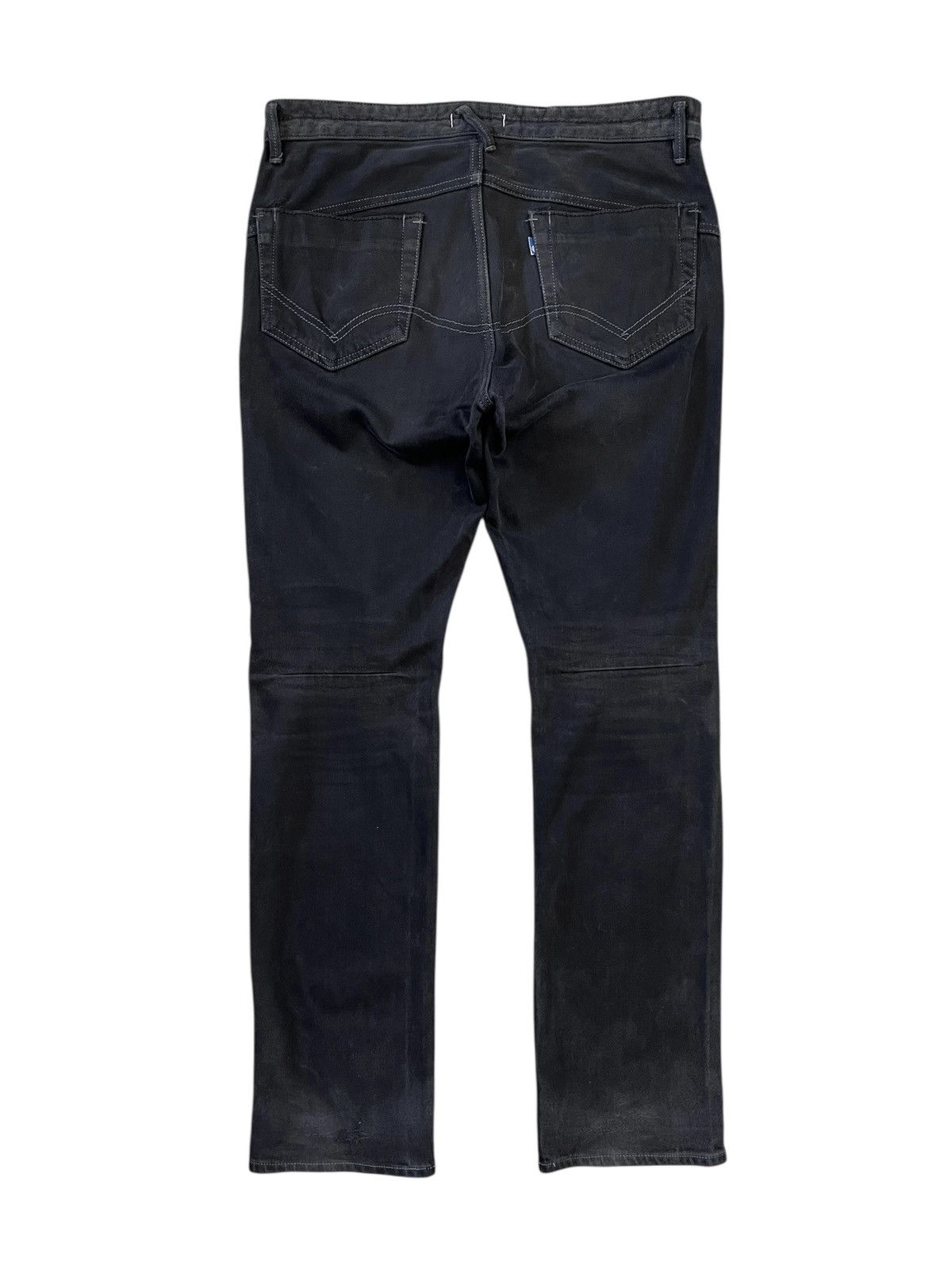 Japanese Brand × Nonnative Nonnative Black Washed Distressed Jeans Size US 34 / EU 50 - 1 Thumbnail