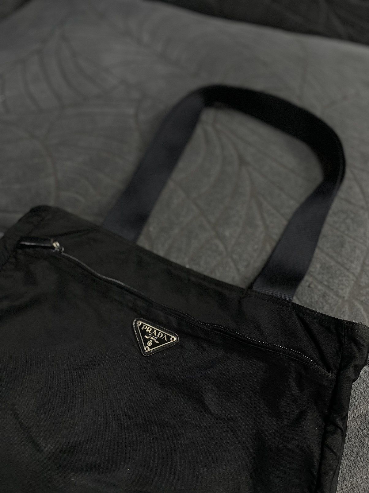 Prada Prada Tessuto Tote Bag Complete with Card Size ONE SIZE - 3 Thumbnail