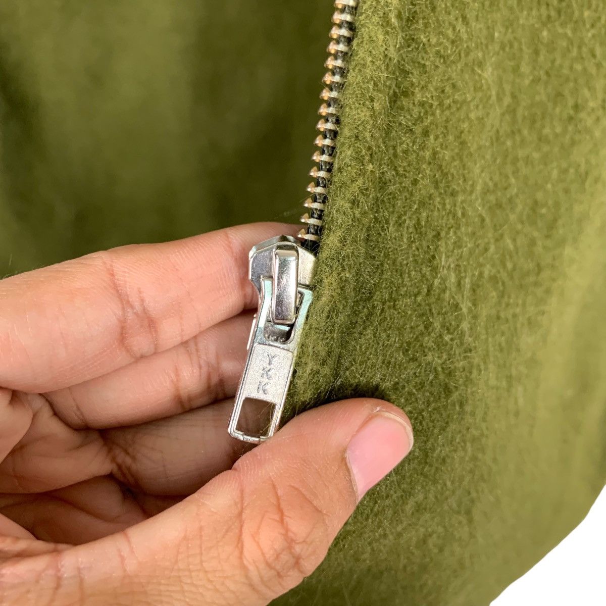 Japanese Brand LOAF Japan Long Bomber Jacket in Green #1158-C53 Size US S / EU 44-46 / 1 - 14 Thumbnail