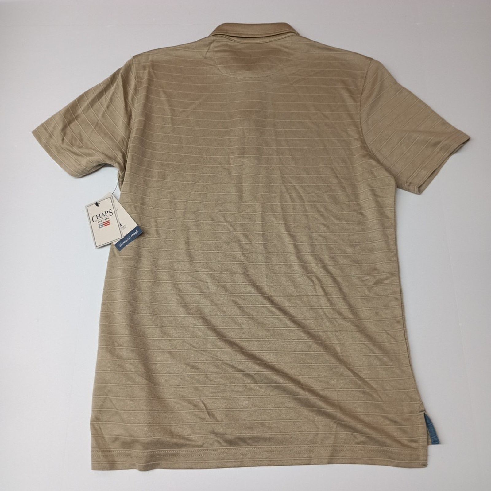 Chaps Chaps Milton Polo Shirt Men's M Desert Khaki Seacoast Wash Size US M / EU 48-50 / 2 - 7 Thumbnail