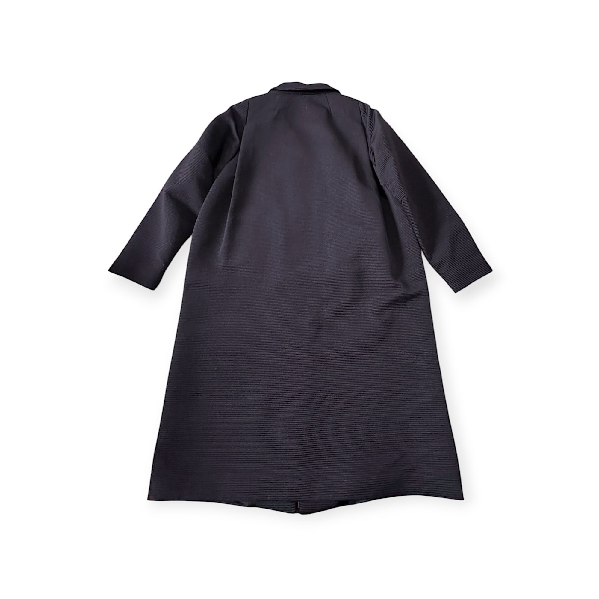 Dries Van Noten Dries Van Noten Ribbed Oversized Coat (L) Size L / US 10 / IT 46 - 7 Thumbnail