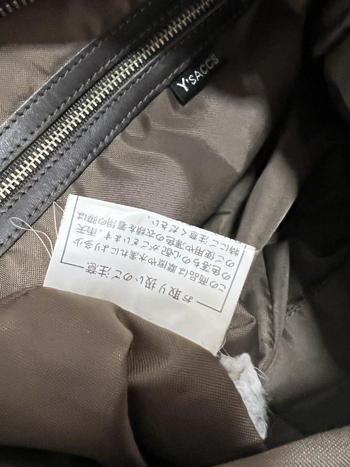 Yohji Yamamoto Yohji Yamamoto Y’saccs Small Messenger Bag Size ONE SIZE - 16 Thumbnail