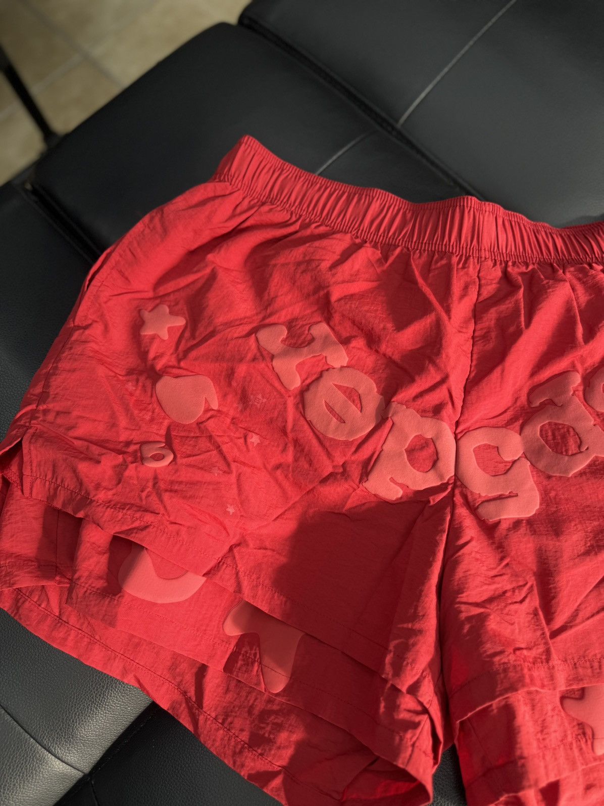 Sp5der Sp5der Double Layer STAR Shorts Size XXL (NEW) Red Size US 38 / EU 54 - 3 Thumbnail