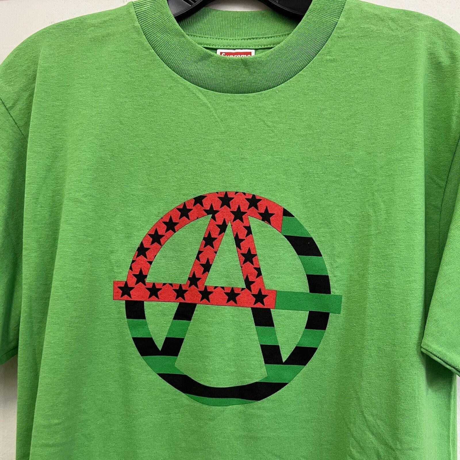 Supreme SS08 Supreme ANARCHY FLAG TEE Green M Size US M / EU 48-50 / 2 - 1 Thumbnail