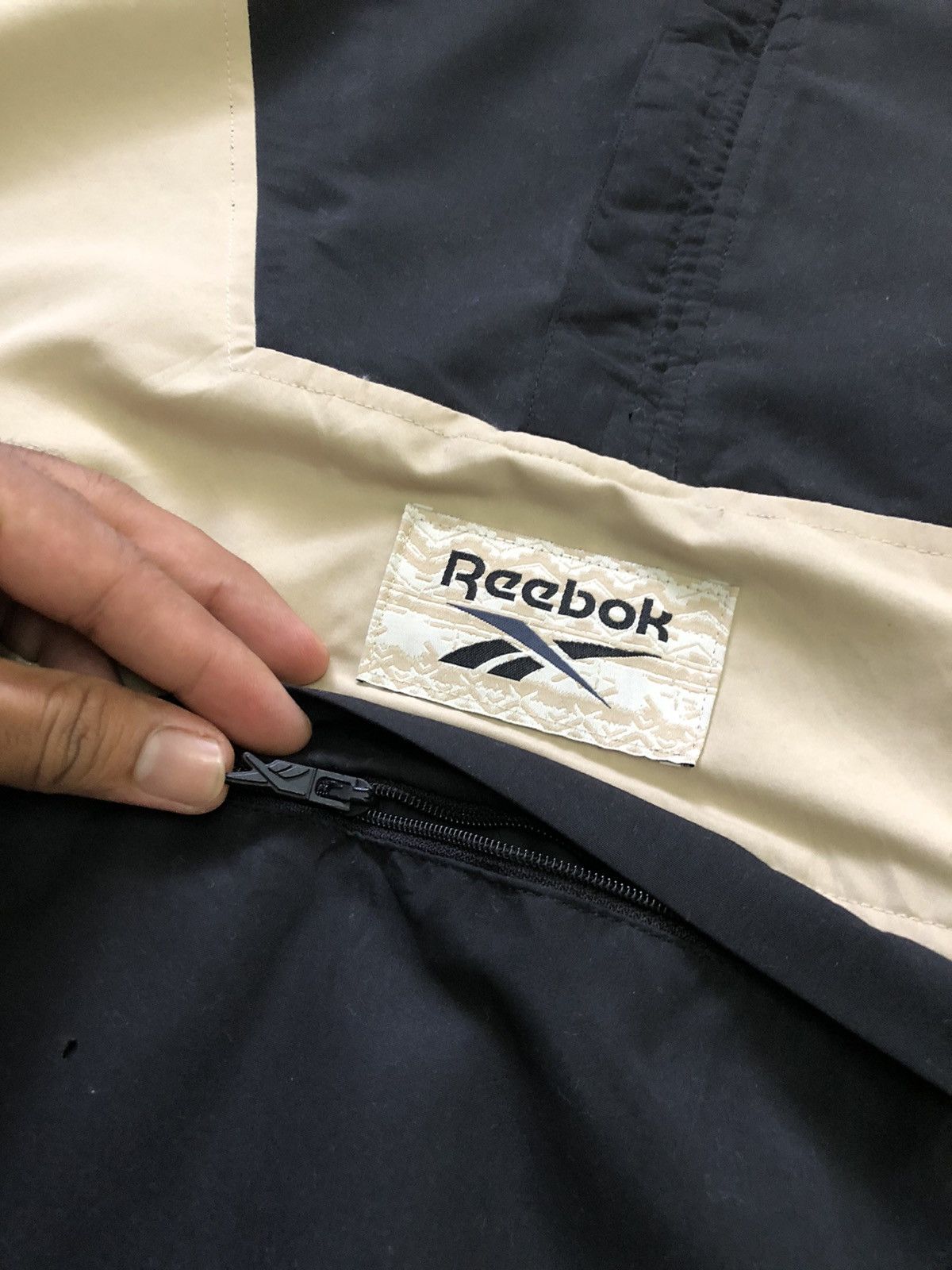 Reebok Vintage Y2K Reebok Reversible Fleece Sherpa Half Zip Jacket Size US XL / EU 56 / 4 - 8 Thumbnail
