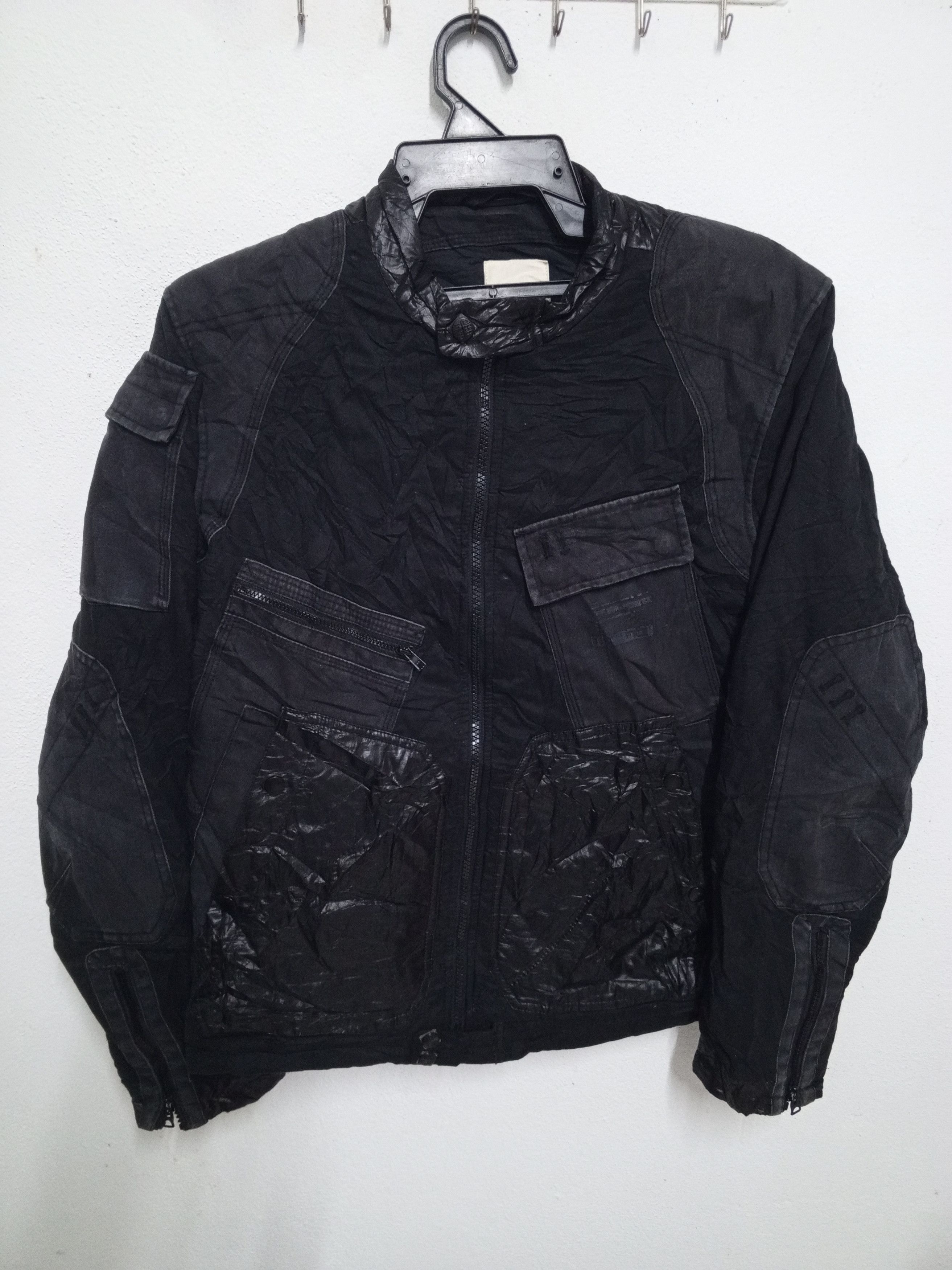 Diesel DIESEL JACKET RARE MANY POCKETS BLACK Size US M / EU 48-50 / 2 - 1 Thumbnail