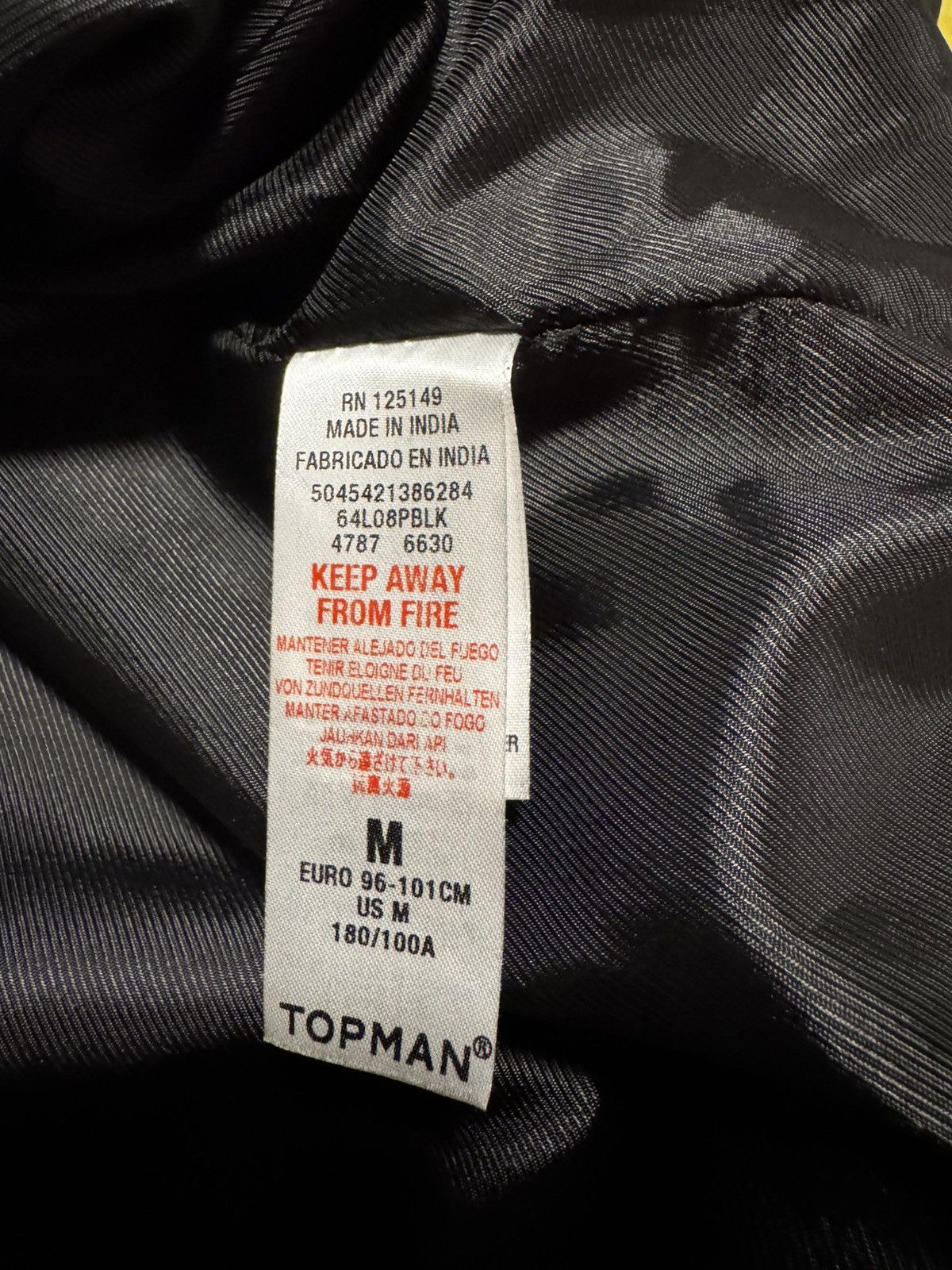 Topman Topman Leather Jacket with fringe design Size US M / EU 48-50 / 2 - 3 Thumbnail