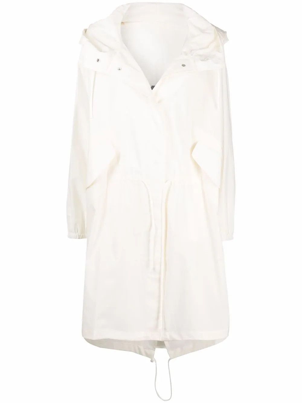 Jil Sander o1y0925 Overcoat in White Size XS / US 0-2 / IT 36-38 - 1 Thumbnail