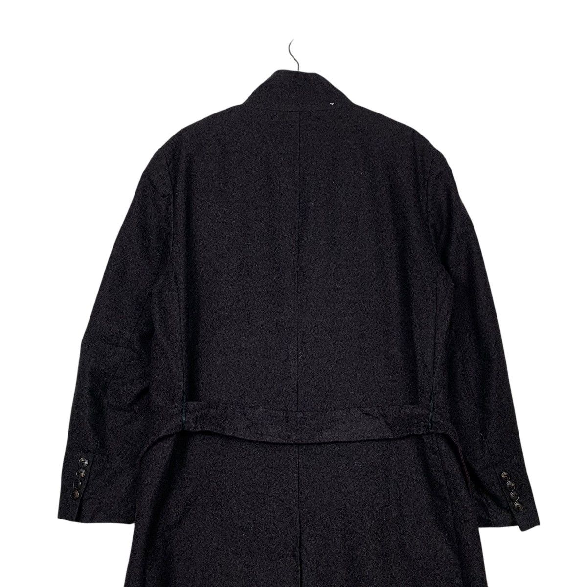 Lanvin Lanvin Black Wool Coat Size US L / EU 52-54 / 3 - 9 Thumbnail