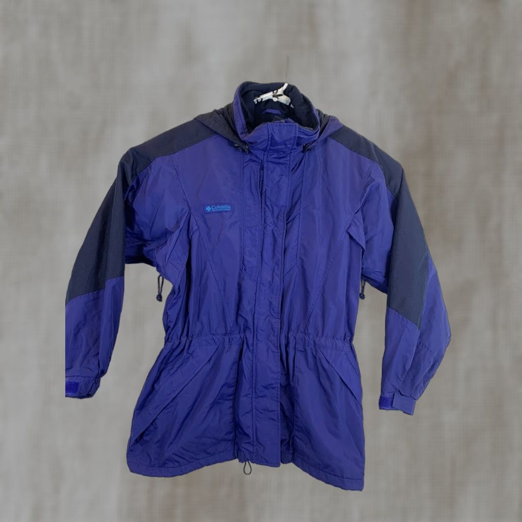 Vintage VINTAGE Columbia Womens Jacket Parka Full Zip Hooded Winter Purple L Size L / US 10 / IT 46 - 1 Thumbnail